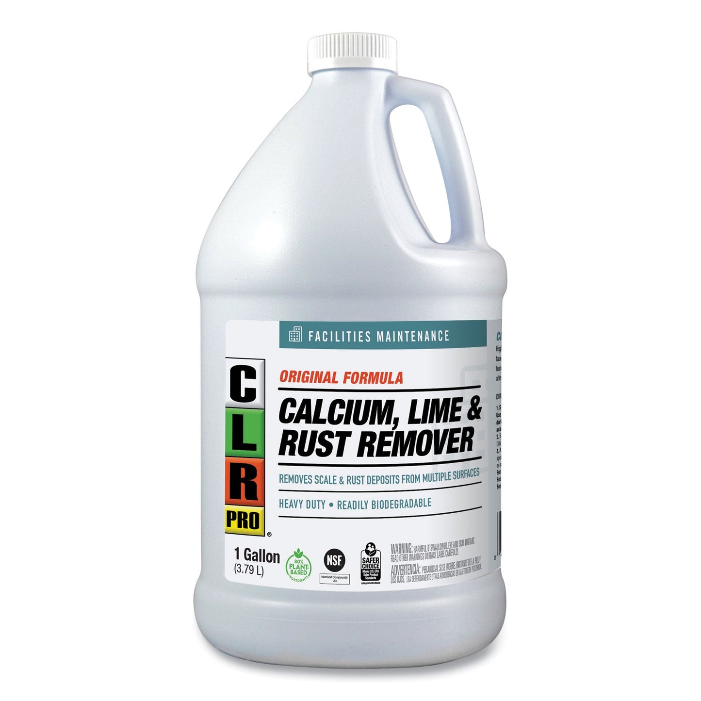 Calcium, Lime and Rust Remover, 1 gal Bottle, 4/Carton - OrderMe