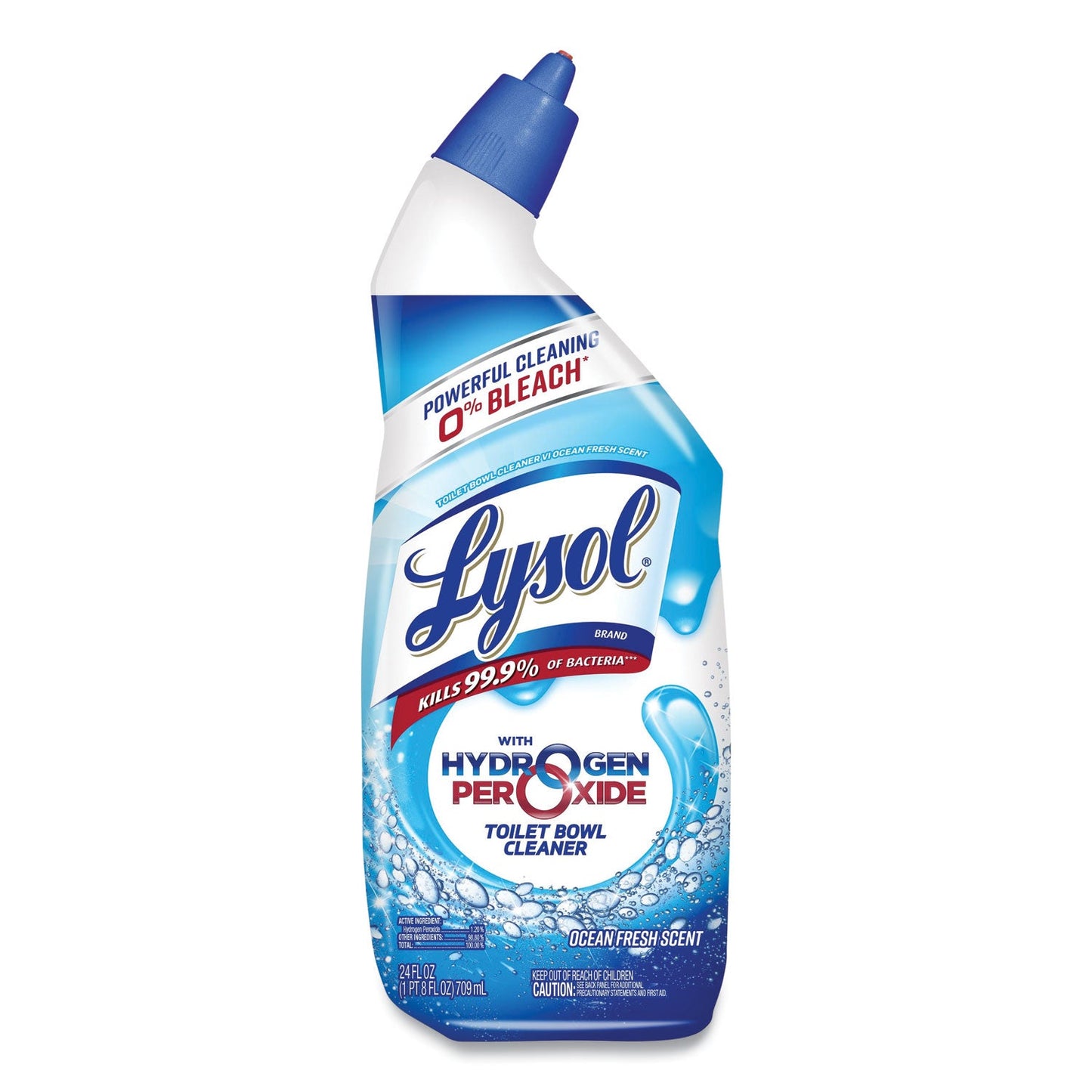 Toilet Bowl Cleaner with Hydrogen Peroxide, Ocean Fresh, 24 oz, 2/Pack - OrderMe
