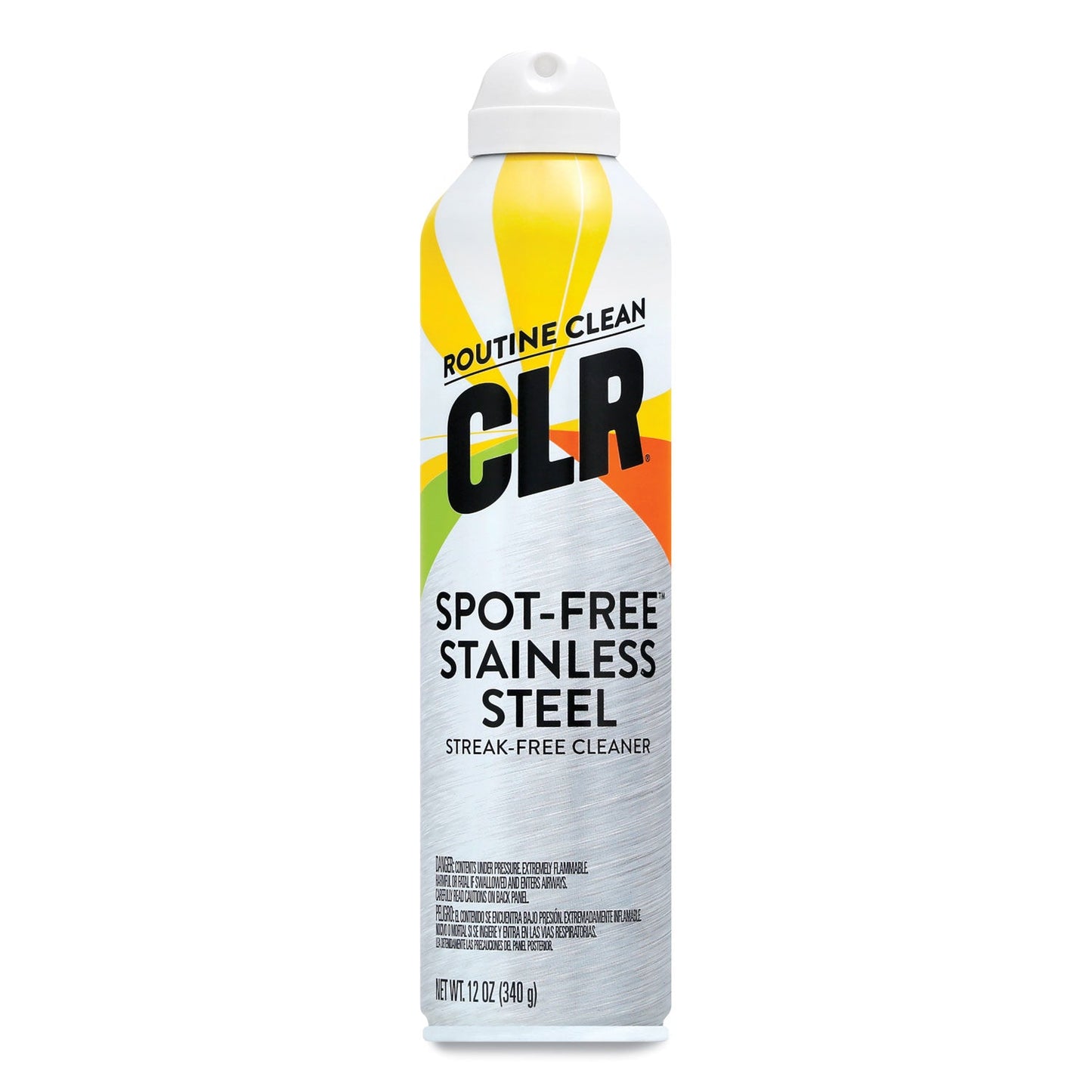 Spot-Free Stainless Steel Cleaner, Citrus, 12 oz Can, 6/Carton - OrderMe