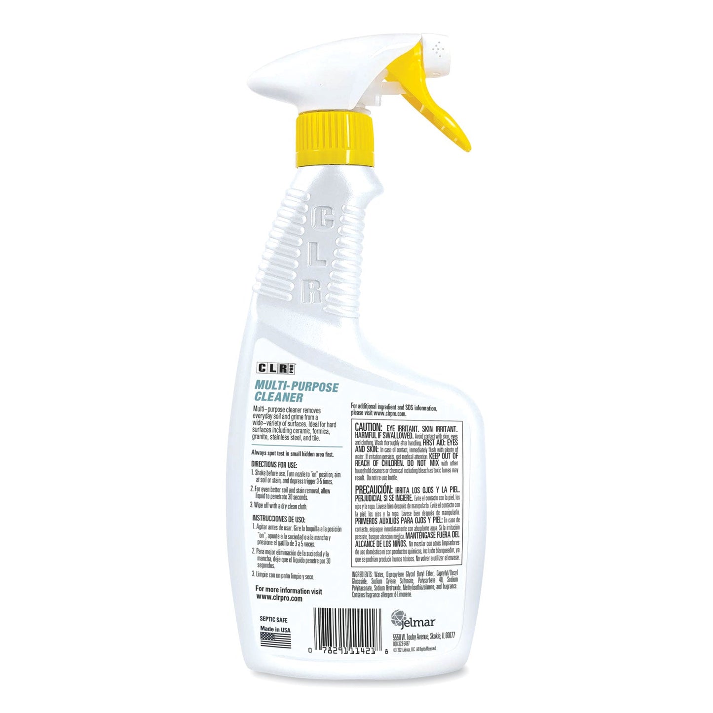 Multi-Purpose Cleaner, Lemon Scent, 32 oz Bottle, 6/Carton - OrderMe