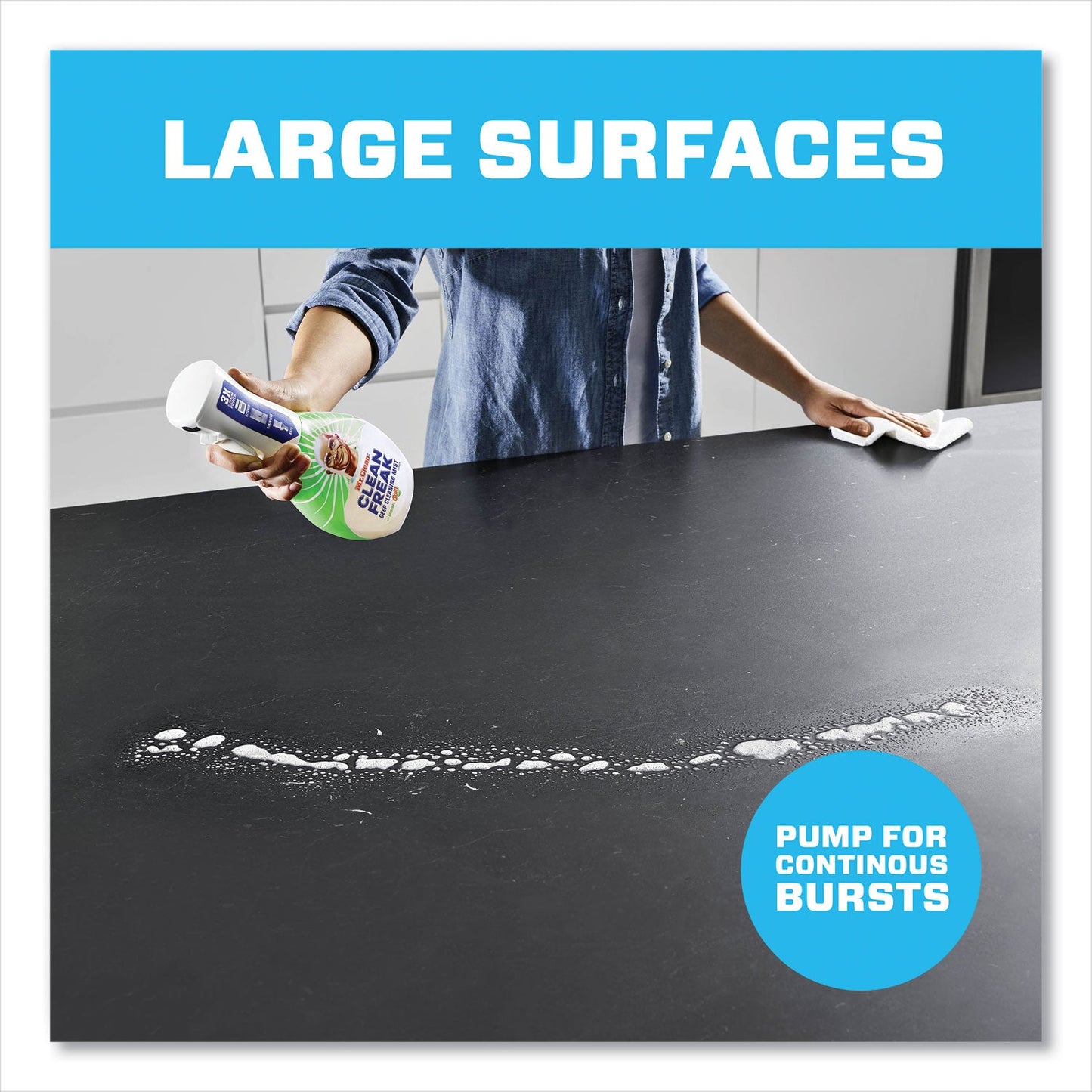 Clean Freak Deep Cleaning Mist Multi-Surface Spray, Gain Original, 16 oz Spray Bottle - OrderMe
