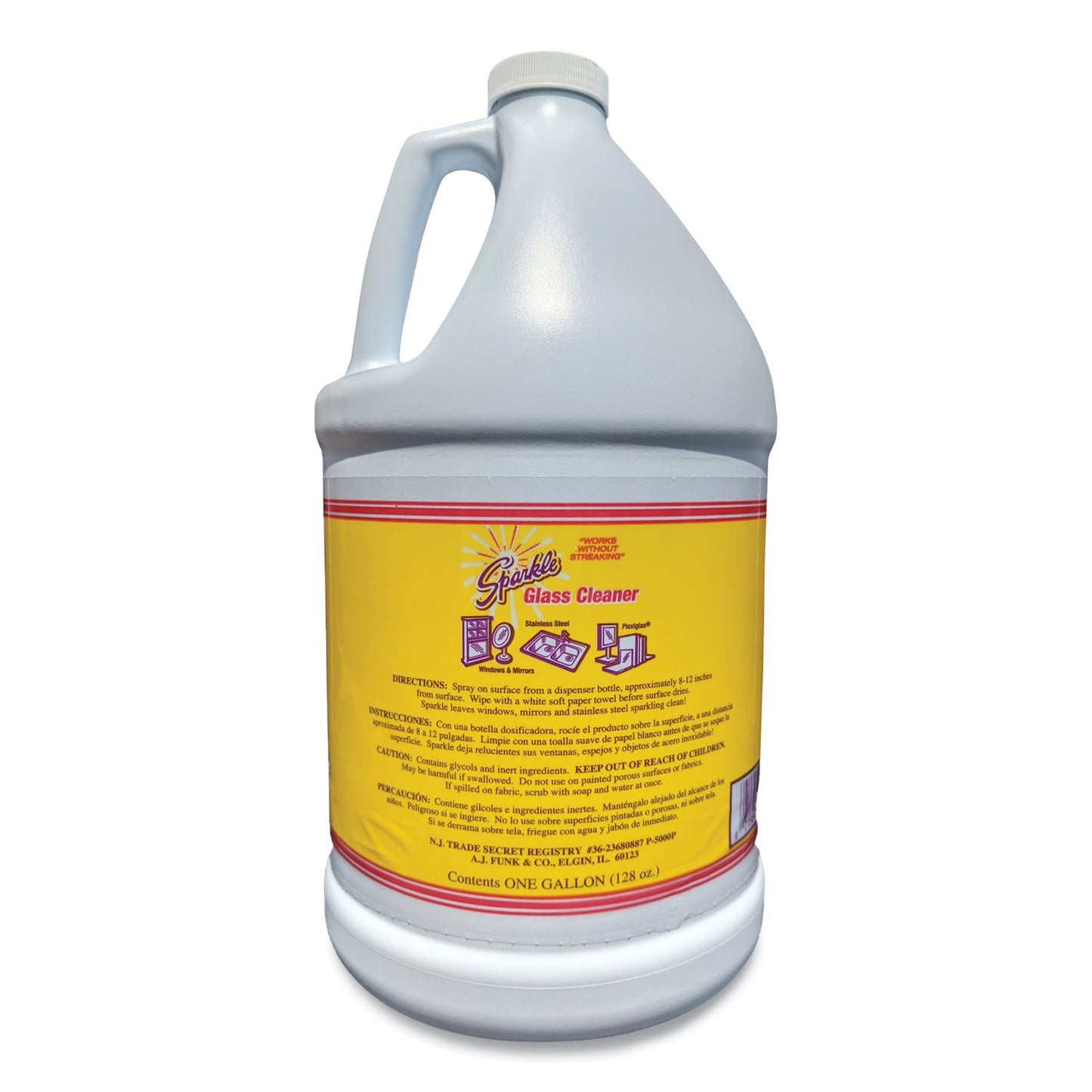 Glass Cleaner, 1 gal Bottle Refill - OrderMe