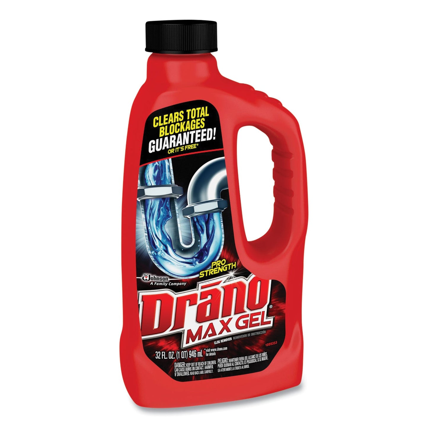 Max Gel Clog Remover, 32 oz Bottle, 12/Carton - OrderMe