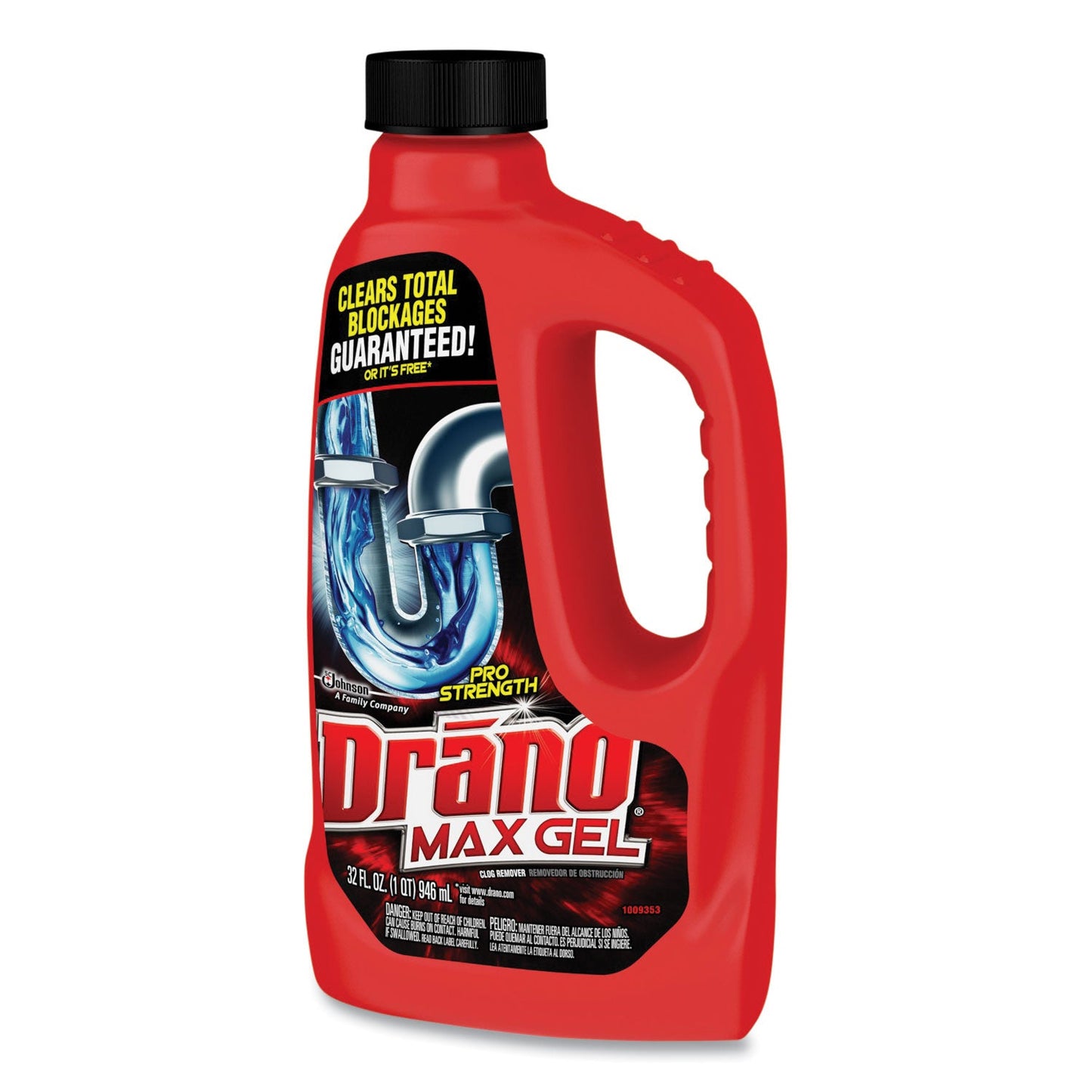Max Gel Clog Remover, 32 oz Bottle, 12/Carton - OrderMe