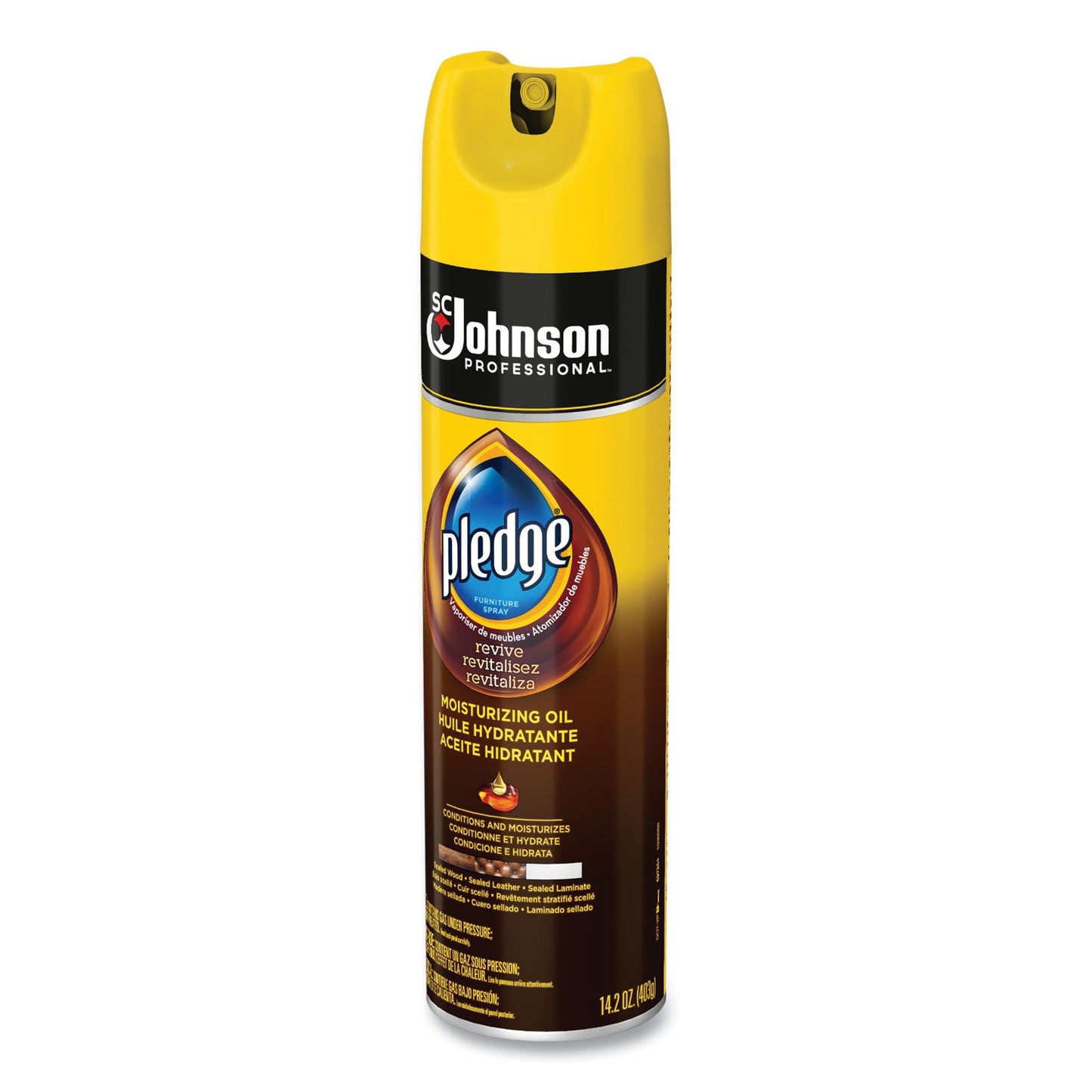 Furniture Polish, Revive Moisturizing Oil, 14.2 oz Can, 6/Carton - OrderMe