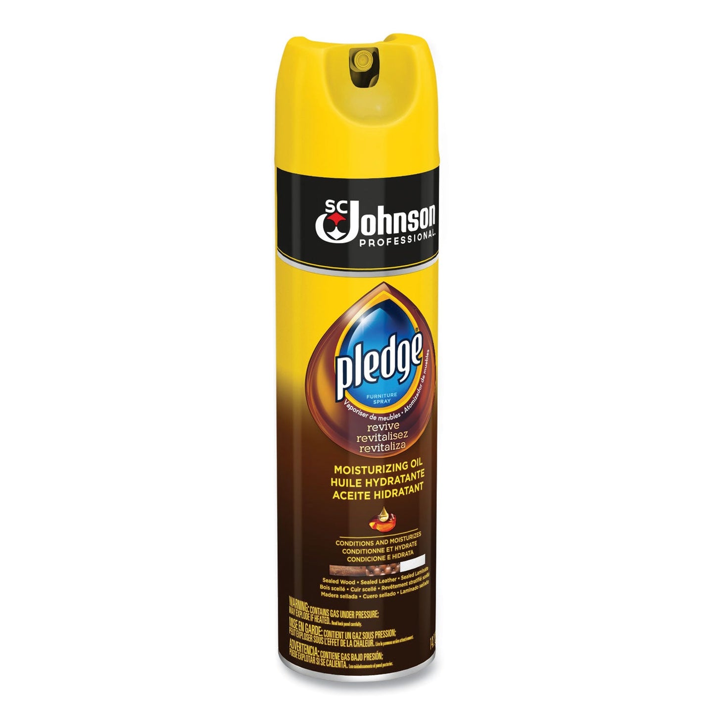 Furniture Polish, Revive Moisturizing Oil, 14.2 oz Can, 6/Carton - OrderMe