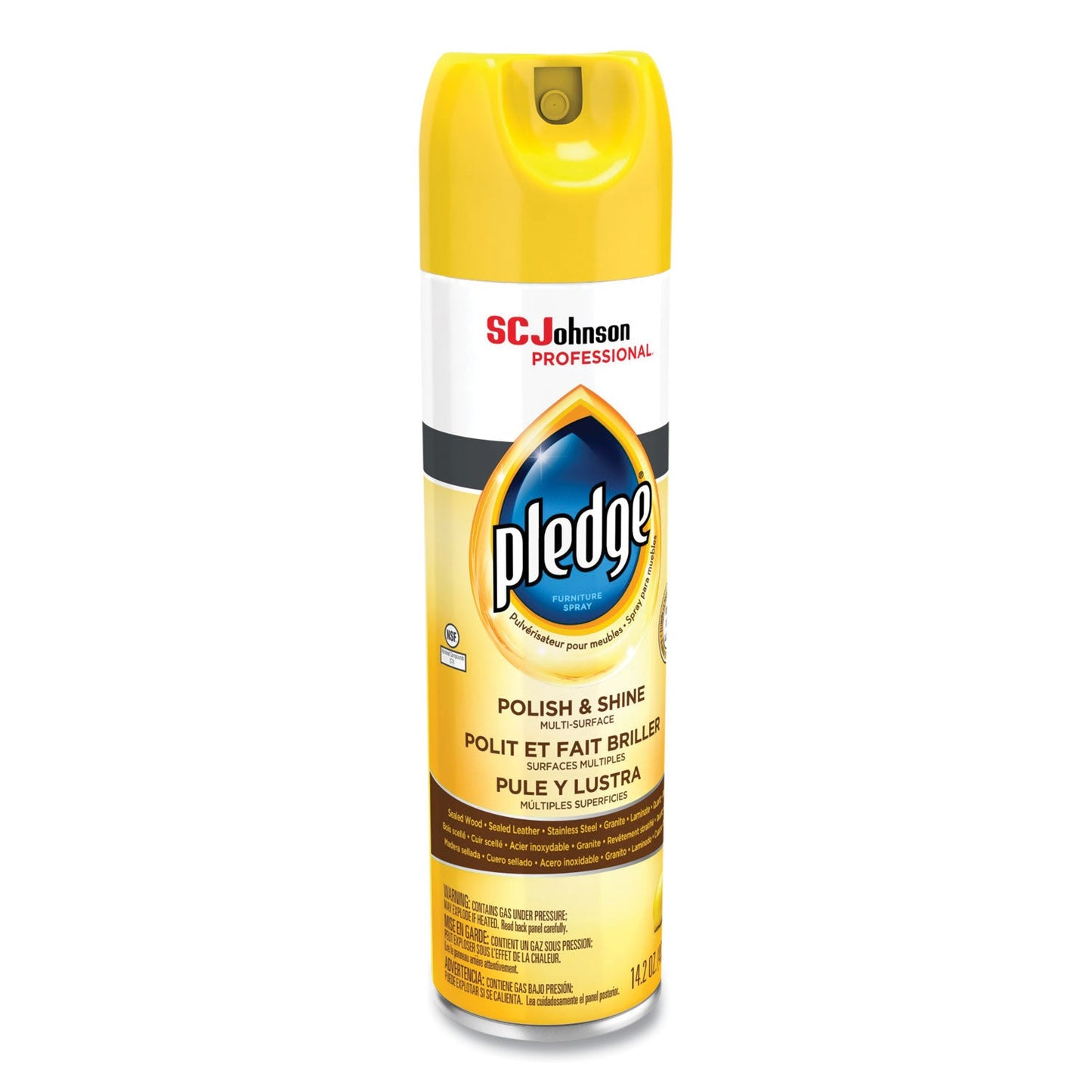 Furniture Polish, Lemon, 14.2 oz Aerosol Spray - OrderMe