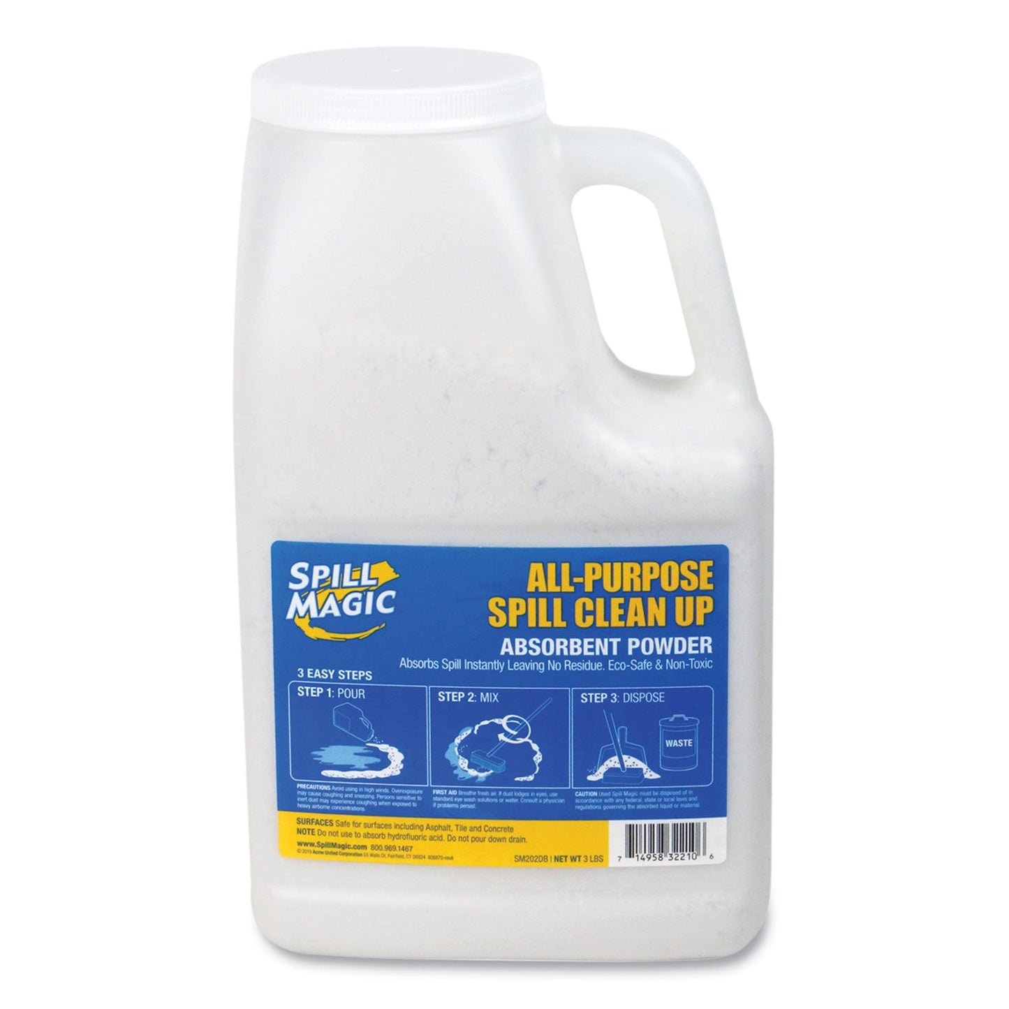 Sorbent, 4 qt, 3 lb Bottle - OrderMe