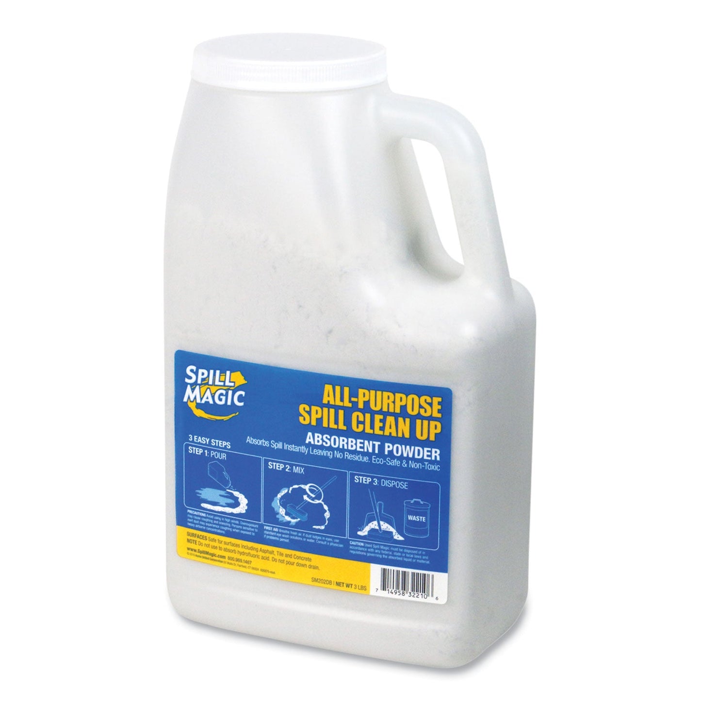 Sorbent, 4 qt, 3 lb Bottle - OrderMe