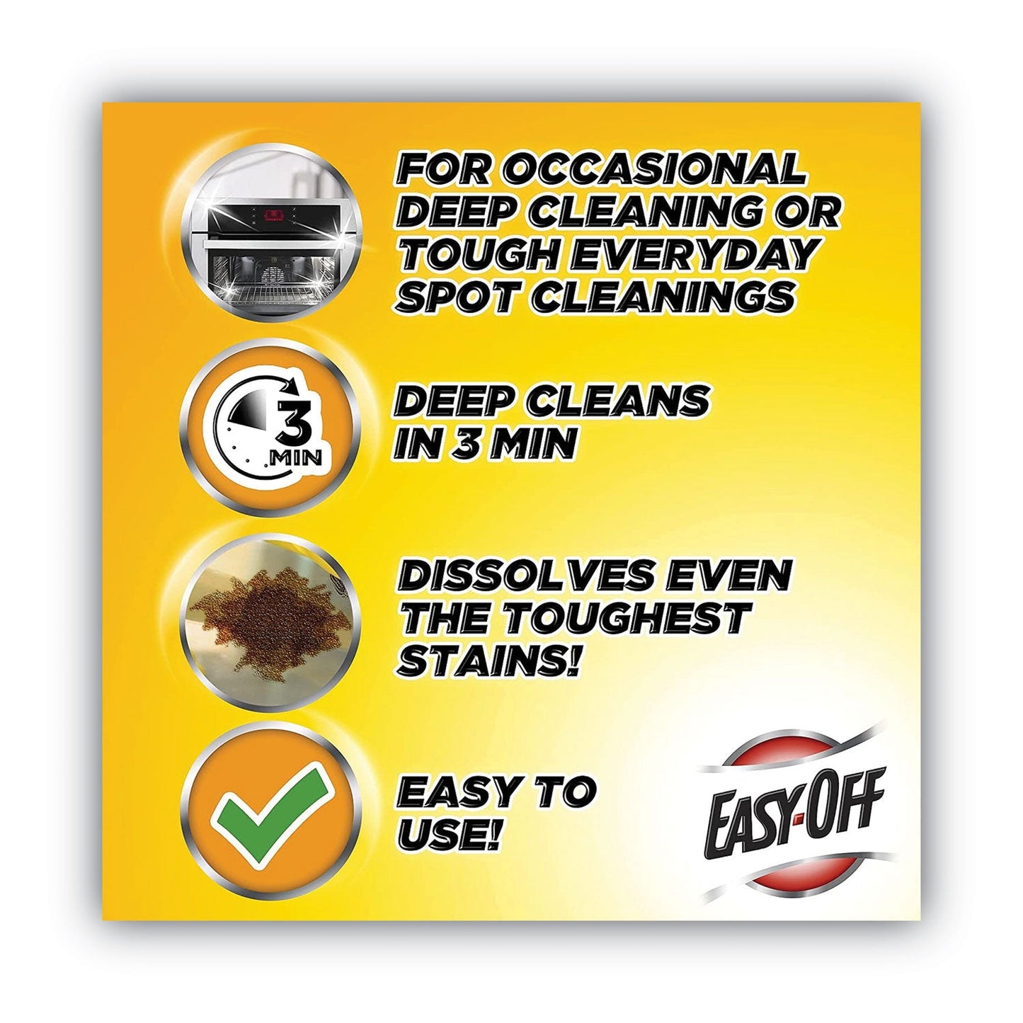 Heavy Duty Oven Cleaner, Fresh Scent, Foam, 14.5 oz Aerosol Spray, 6/Carton - OrderMe
