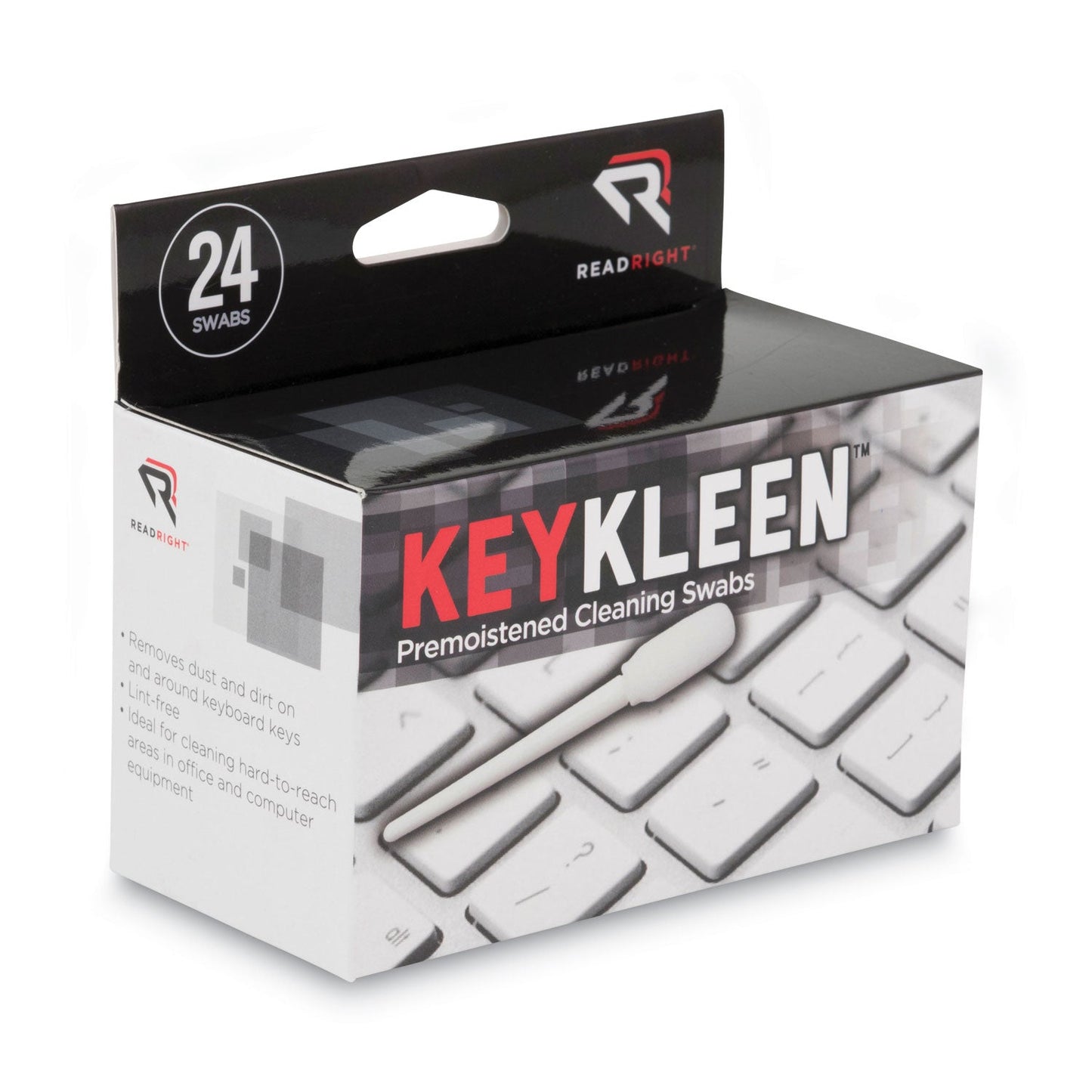 KeyKleen Premoistened Cleaning Swabs, 24/Box - OrderMe