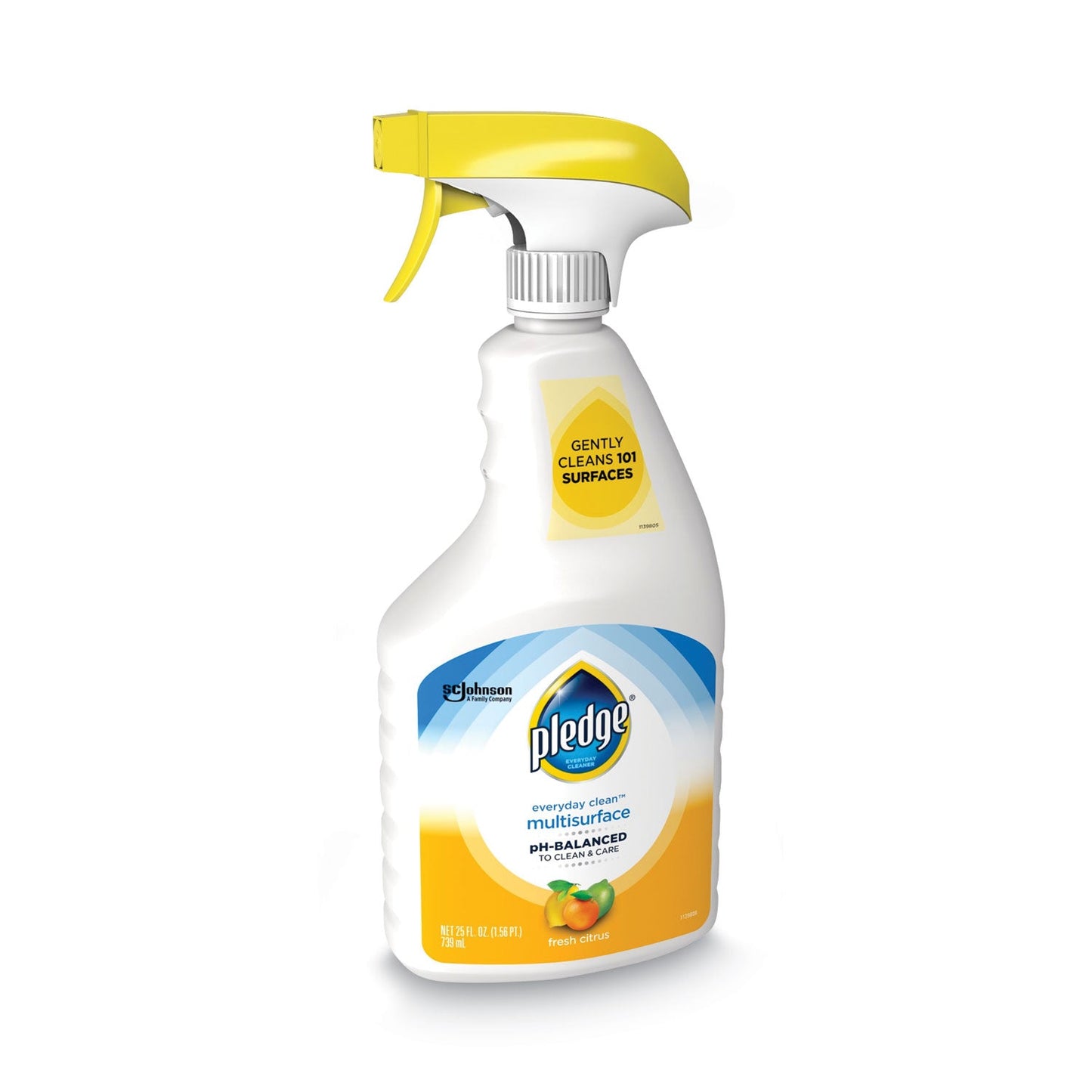 pH-Balanced Everyday Clean Multisurface Cleaner, Clean Citrus Scent, 25 oz Trigger Spray Bottle, 6/Carton - OrderMe