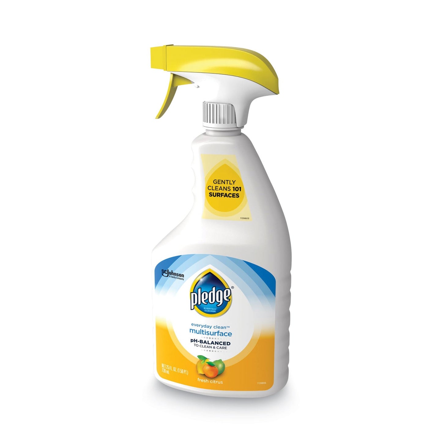 pH-Balanced Everyday Clean Multisurface Cleaner, Clean Citrus Scent, 25 oz Trigger Spray Bottle, 6/Carton - OrderMe