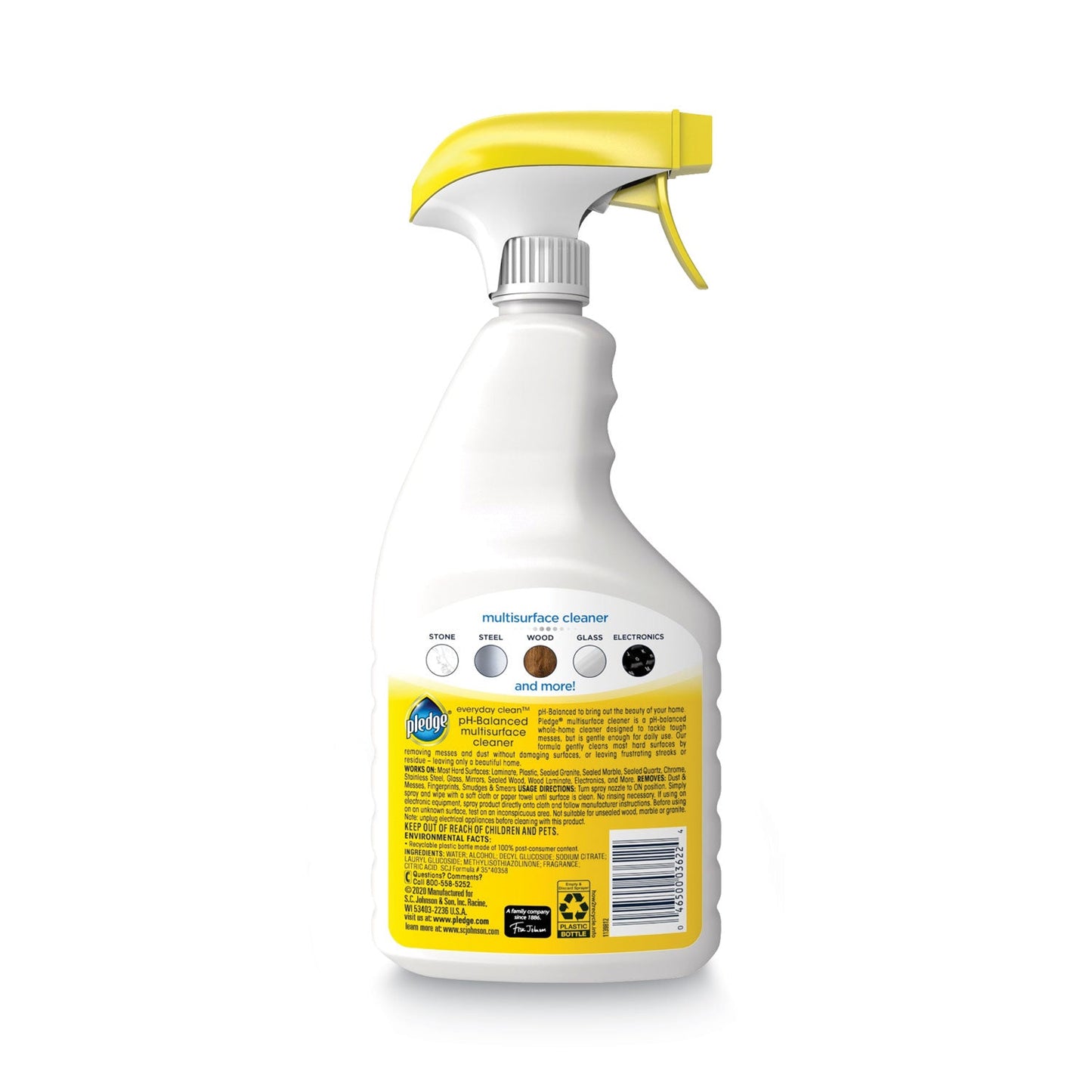 pH-Balanced Everyday Clean Multisurface Cleaner, Clean Citrus Scent, 25 oz Trigger Spray Bottle, 6/Carton - OrderMe
