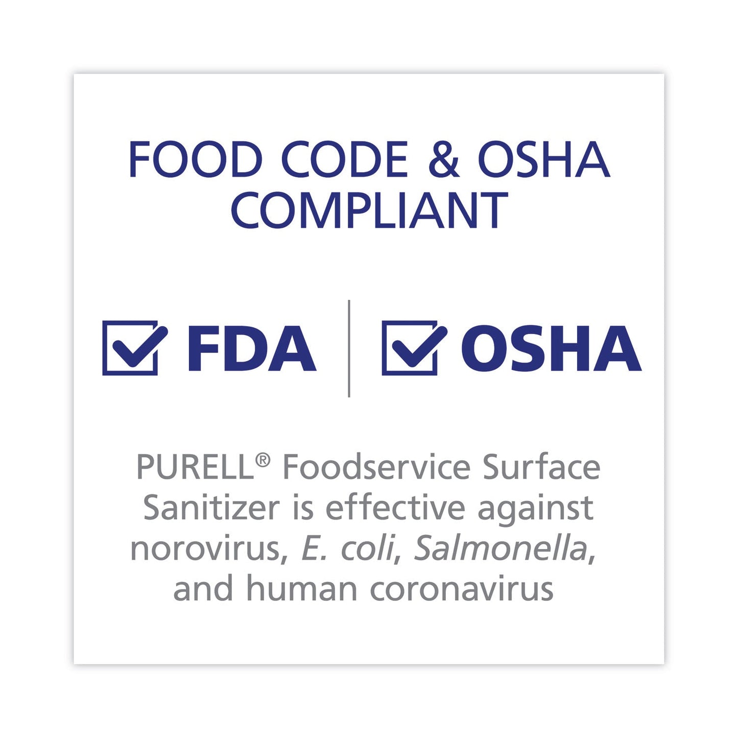 Foodservice Surface Sanitizer, Fragrance Free, 32 oz Capped Bottle with Spray Trigger Included in Carton, 6/Carton - OrderMe