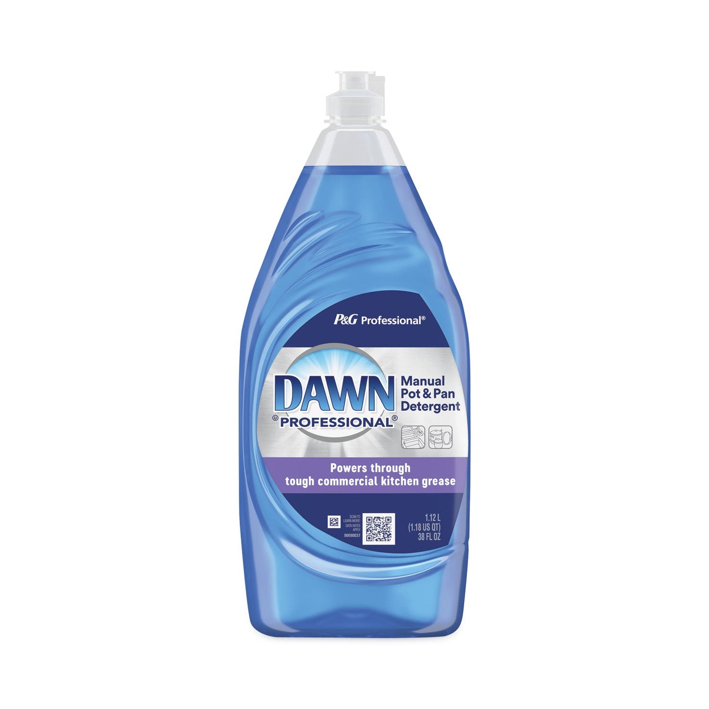 Manual Pot/Pan Dish Detergent, 38 oz Bottle, 8/Carton - OrderMe