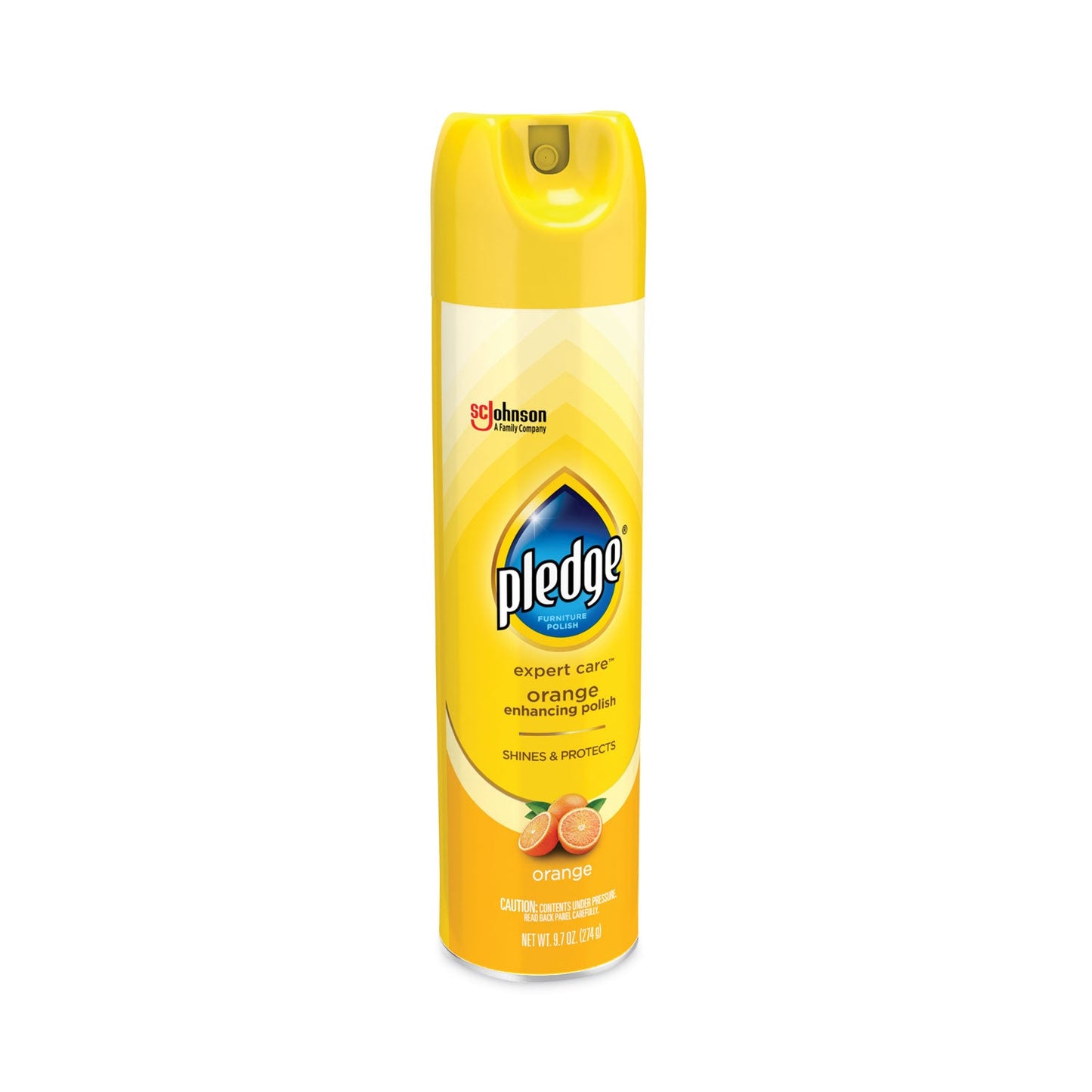 Furniture Polish, Orange Clean Scent, 9.7 oz Aerosol Spray - OrderMe
