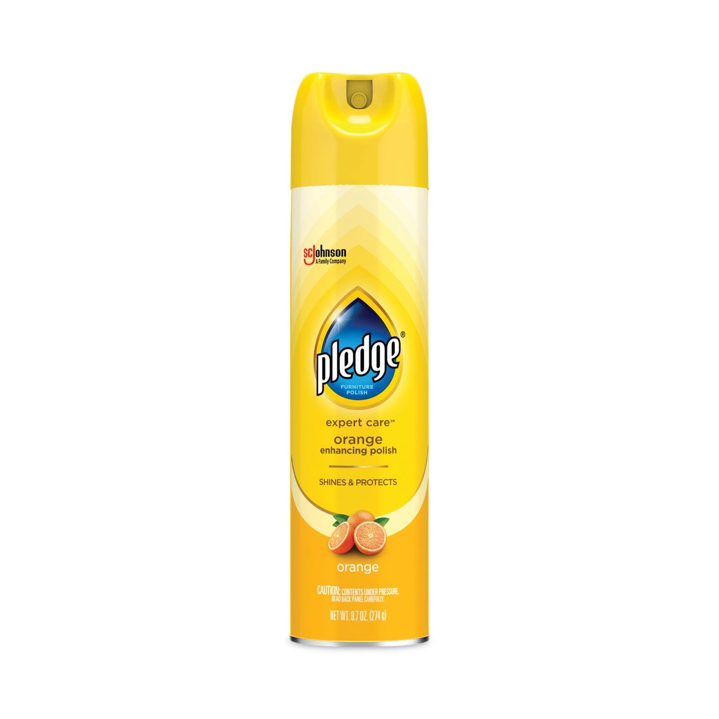 Furniture Polish, Orange Clean Scent, 9.7 oz Aerosol Spray - OrderMe