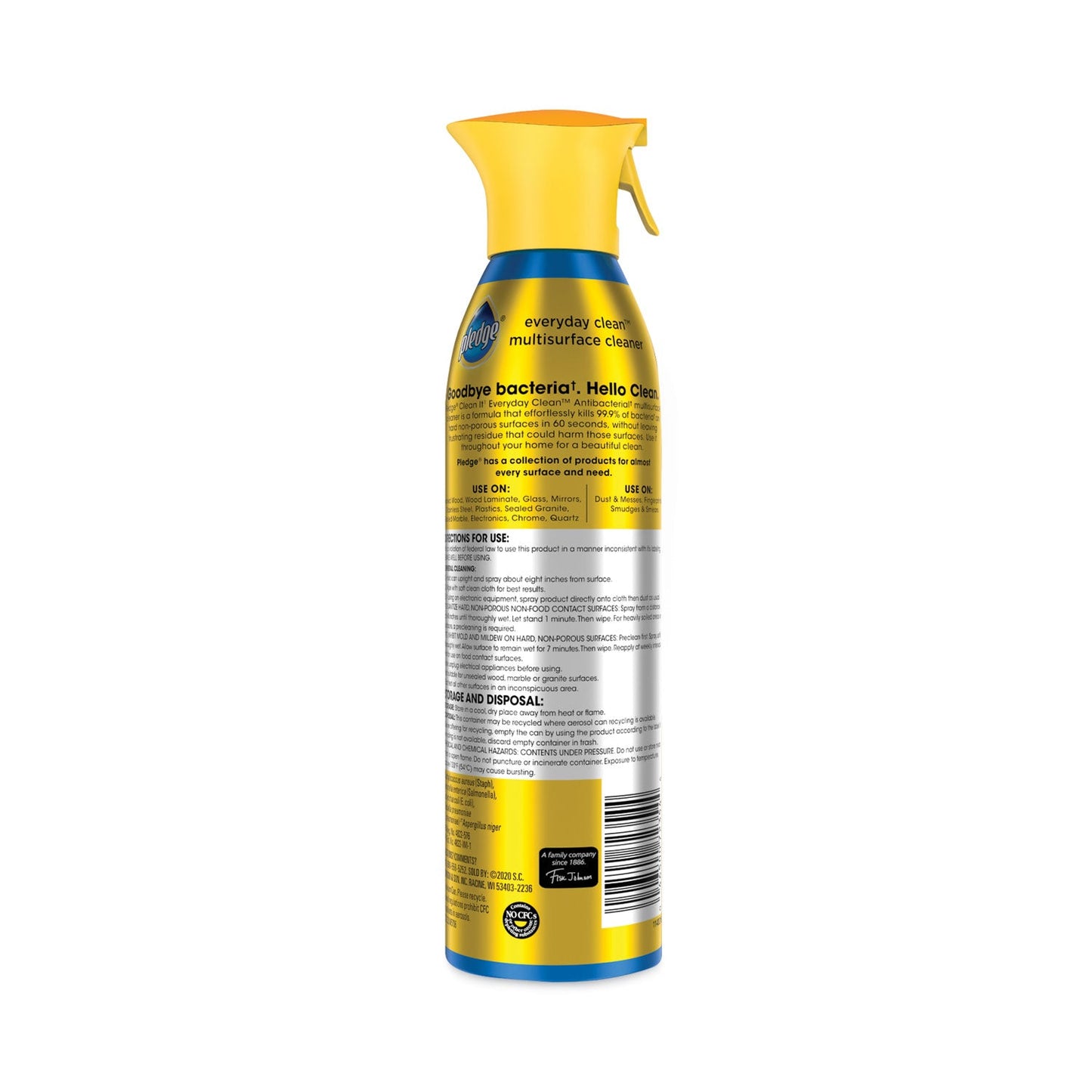 Multi Surface Antibacterial Everyday Cleaner, 9.7 oz Aerosol Spray - OrderMe