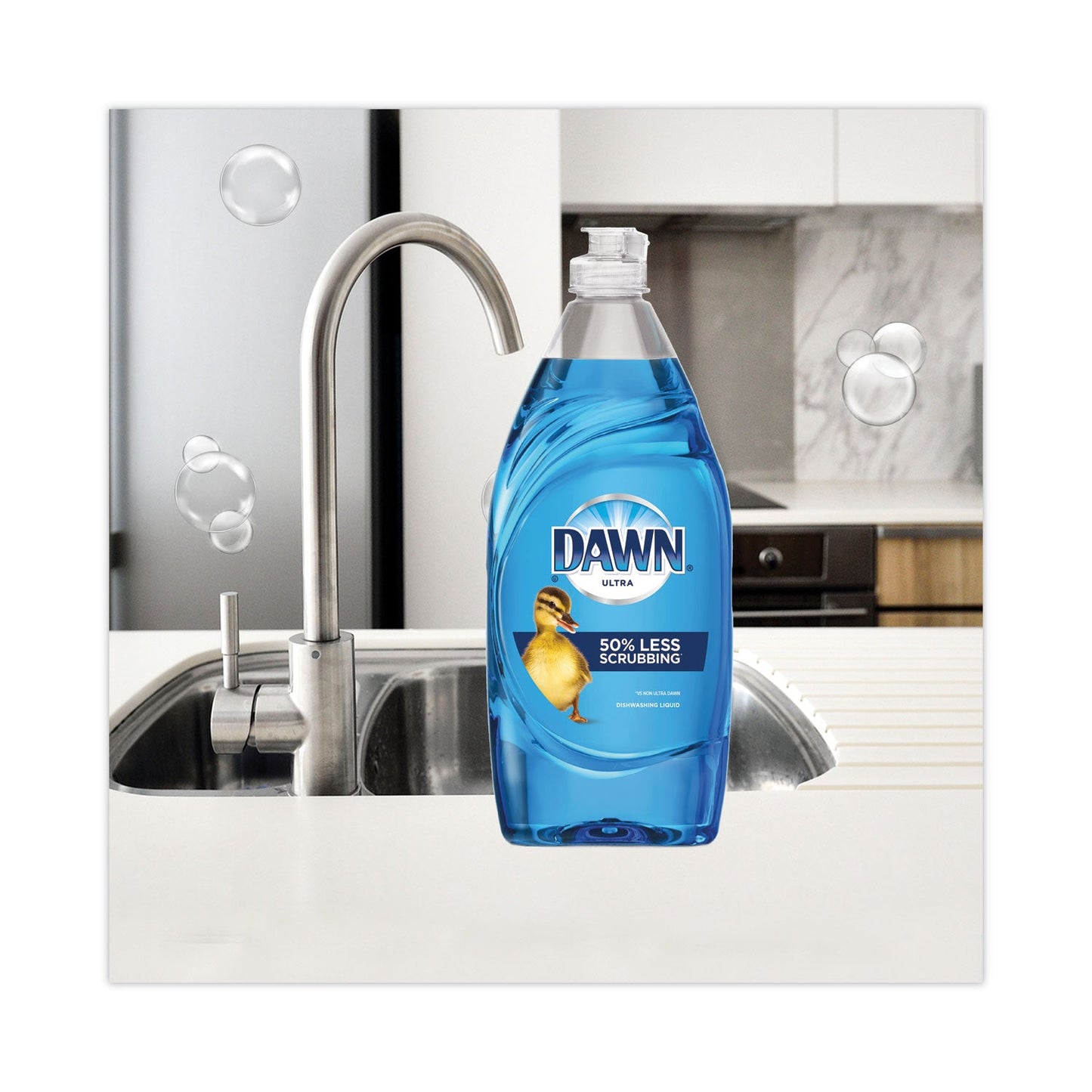 Ultra Liquid Dish Detergent, Dawn Original, 38 oz Bottle, 8/Carton - OrderMe