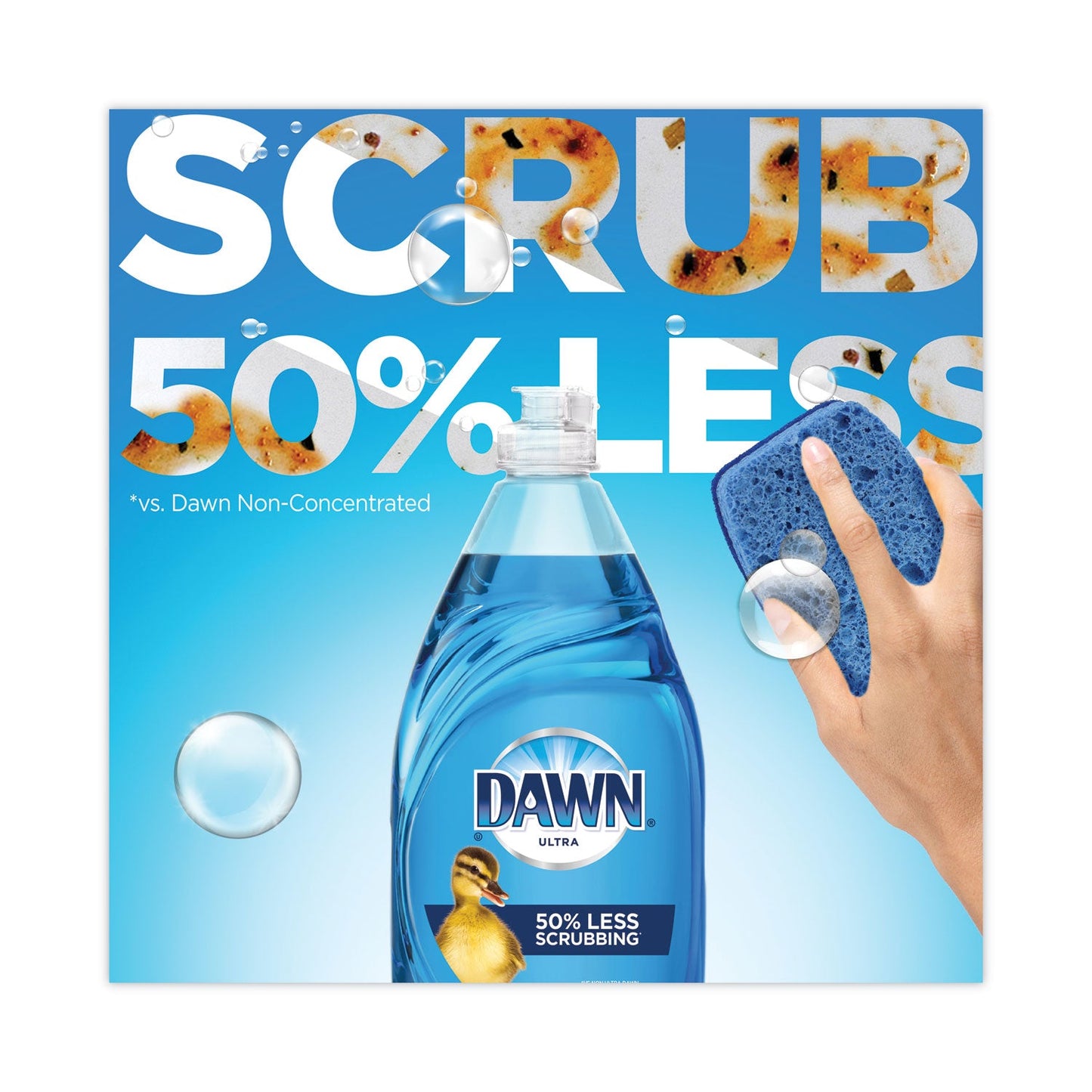 Ultra Liquid Dish Detergent, Dawn Original, 38 oz Bottle - OrderMe