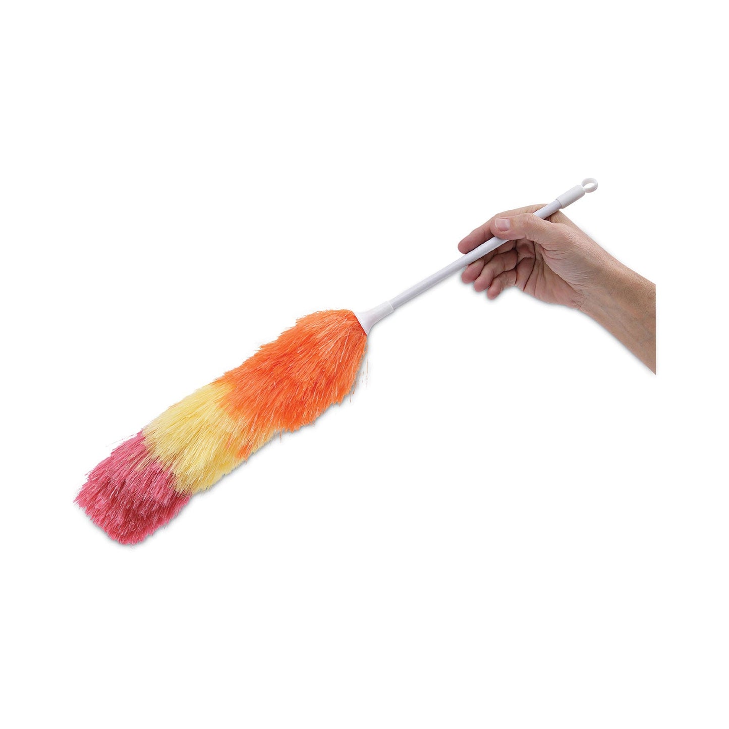 Polywool Duster w/20" Plastic Handle, Assorted Colors - OrderMe