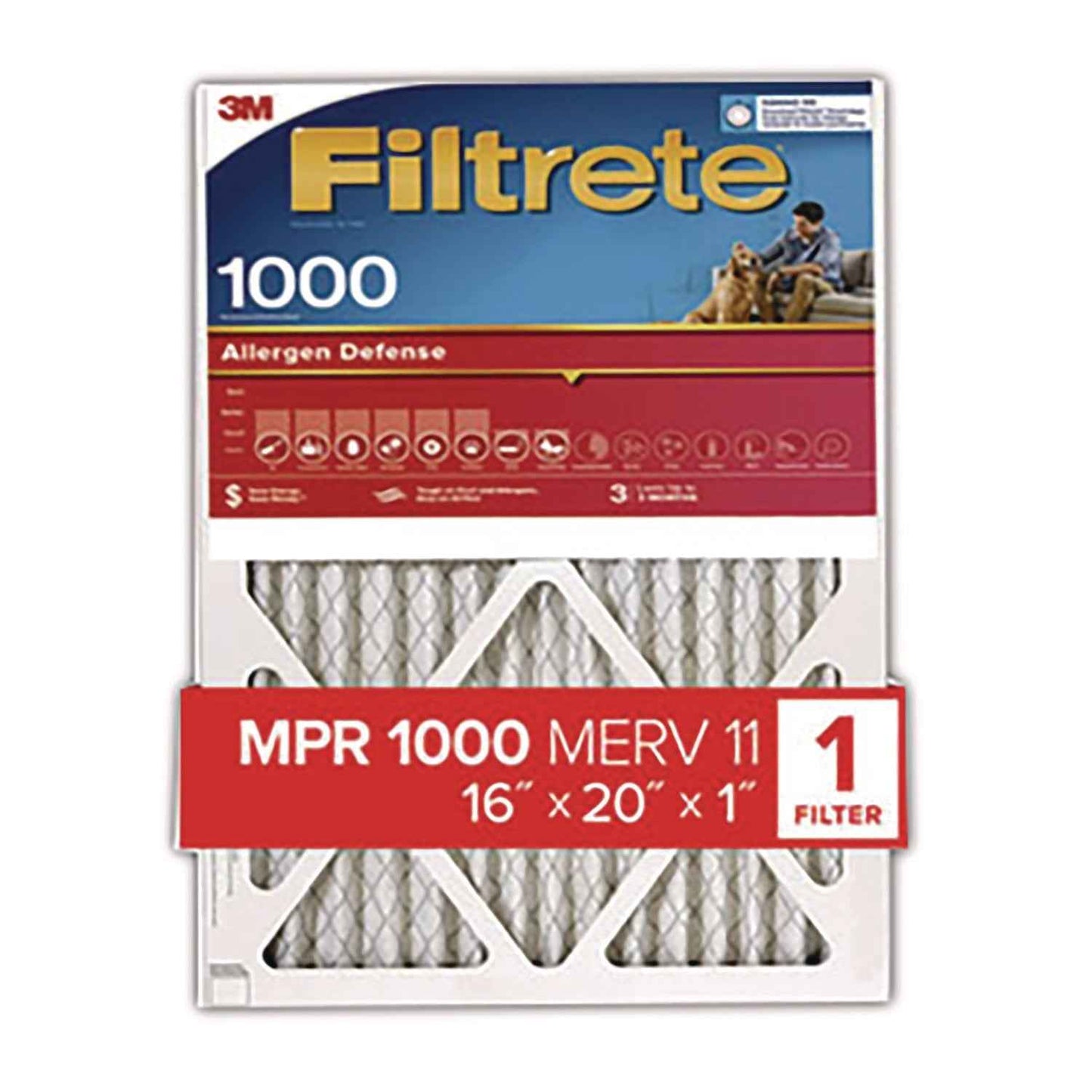 Allergen Defense Air Filter, 16 x 20 - OrderMe