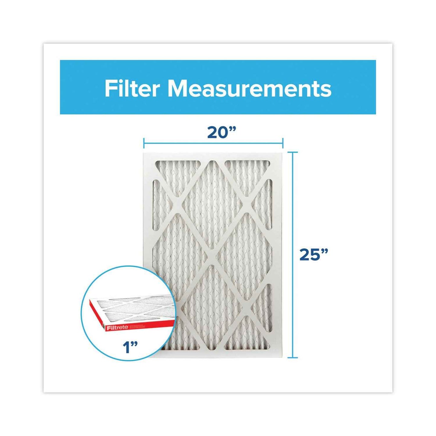 Allergen Defense Air Filter, 20 x 25 - OrderMe