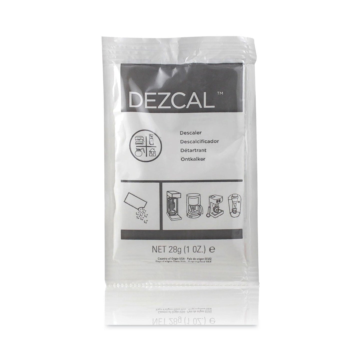 Coffee and Espresso Machine Descaling Powder, 1 oz Packets, 3/Box - OrderMe