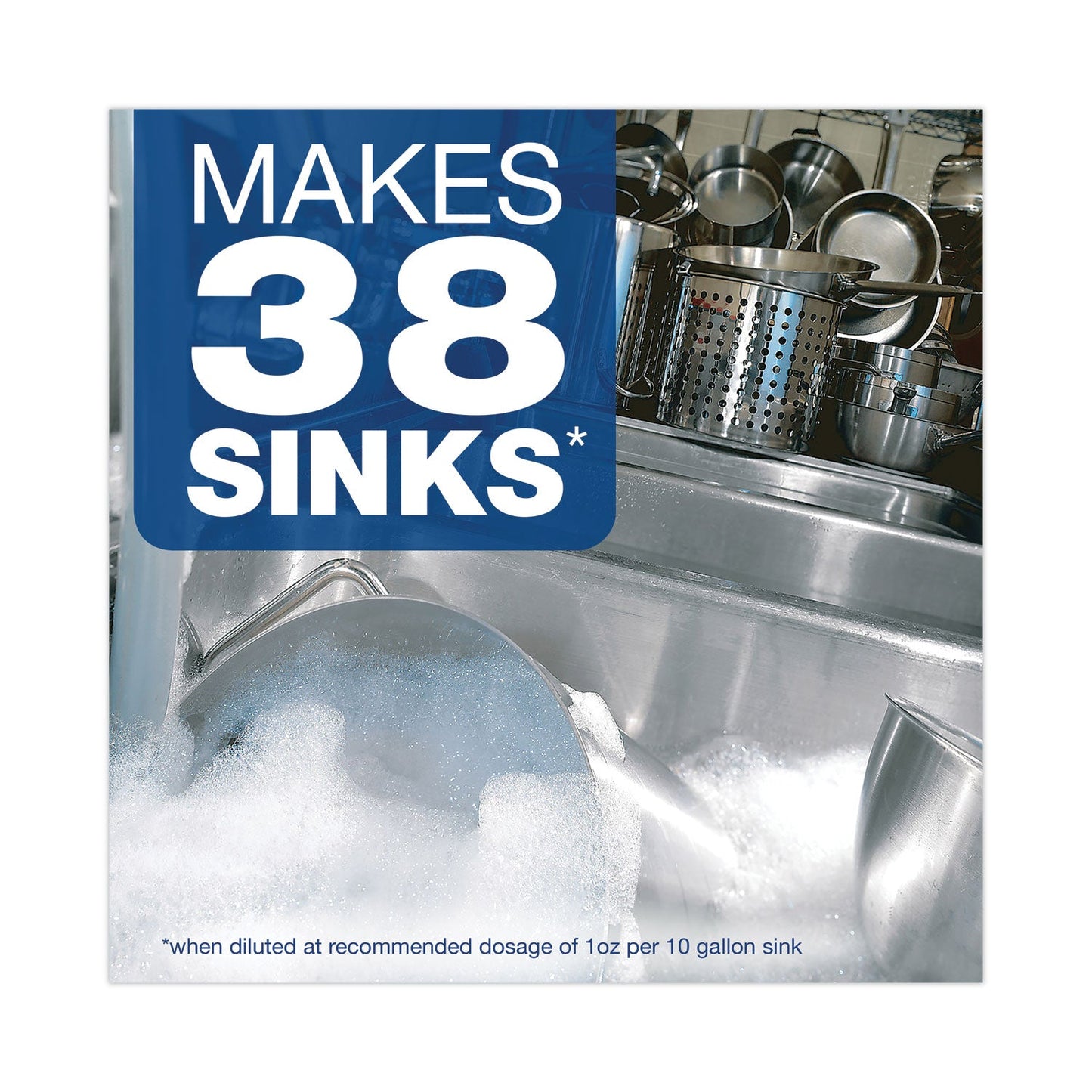 Manual Pot/Pan Dish Detergent, 38 oz Bottle - OrderMe