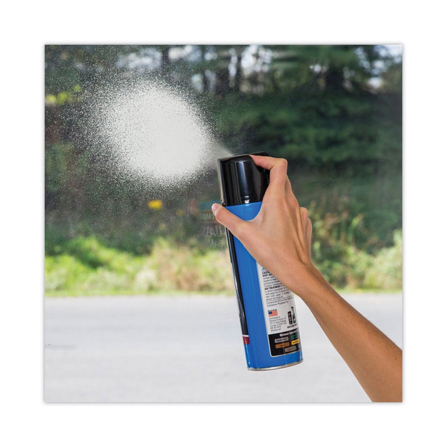 Foaming Glass Cleaner, 19 oz Aerosol Spray Can - OrderMe