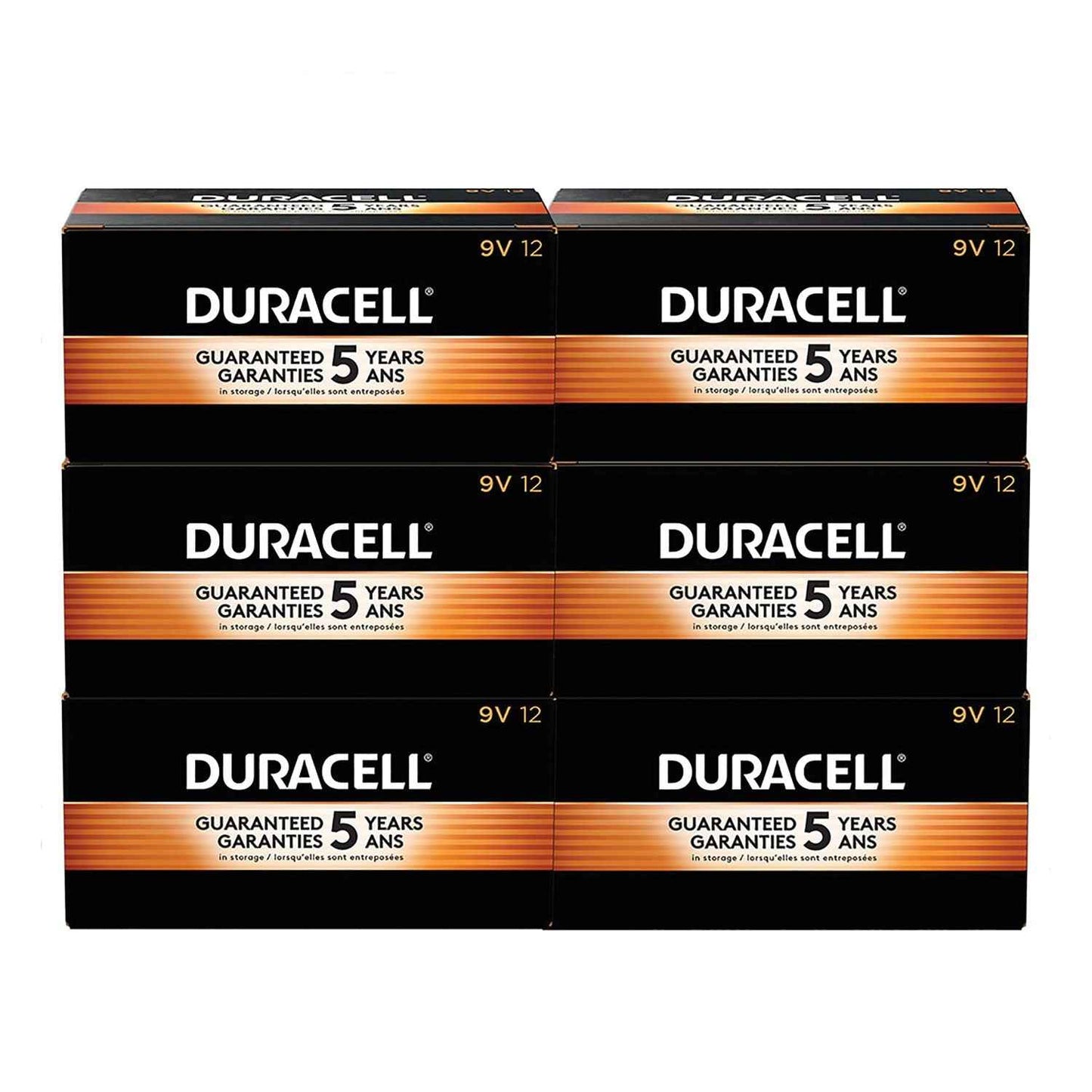 CopperTop Alkaline 9V Batteries, 72/Carton