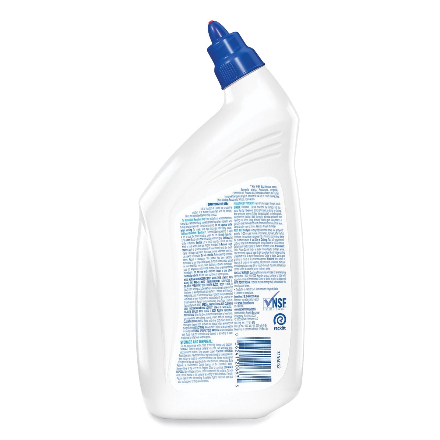 Disinfectant Toilet Bowl Cleaner, 32oz Bottle, 12/Carton - OrderMe