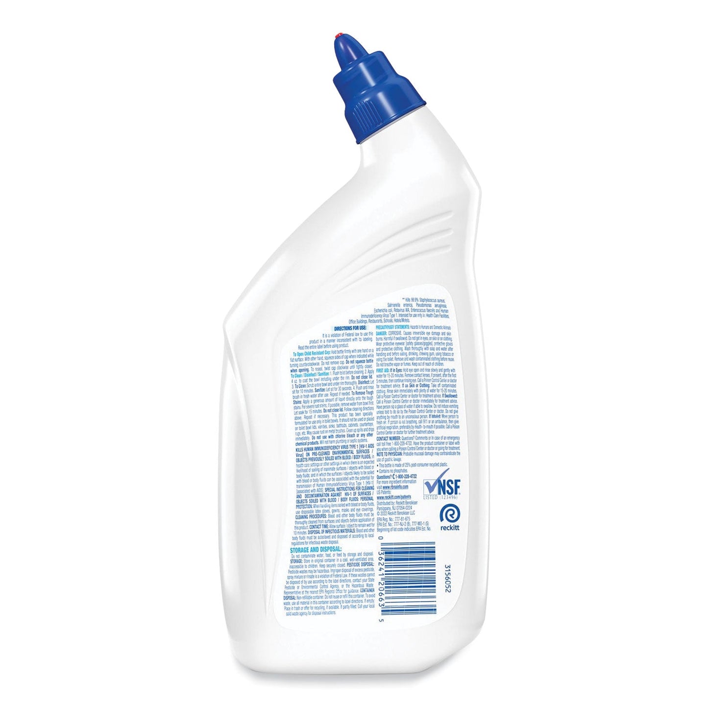 Disinfectant Toilet Bowl Cleaner, 32 oz Bottle - OrderMe