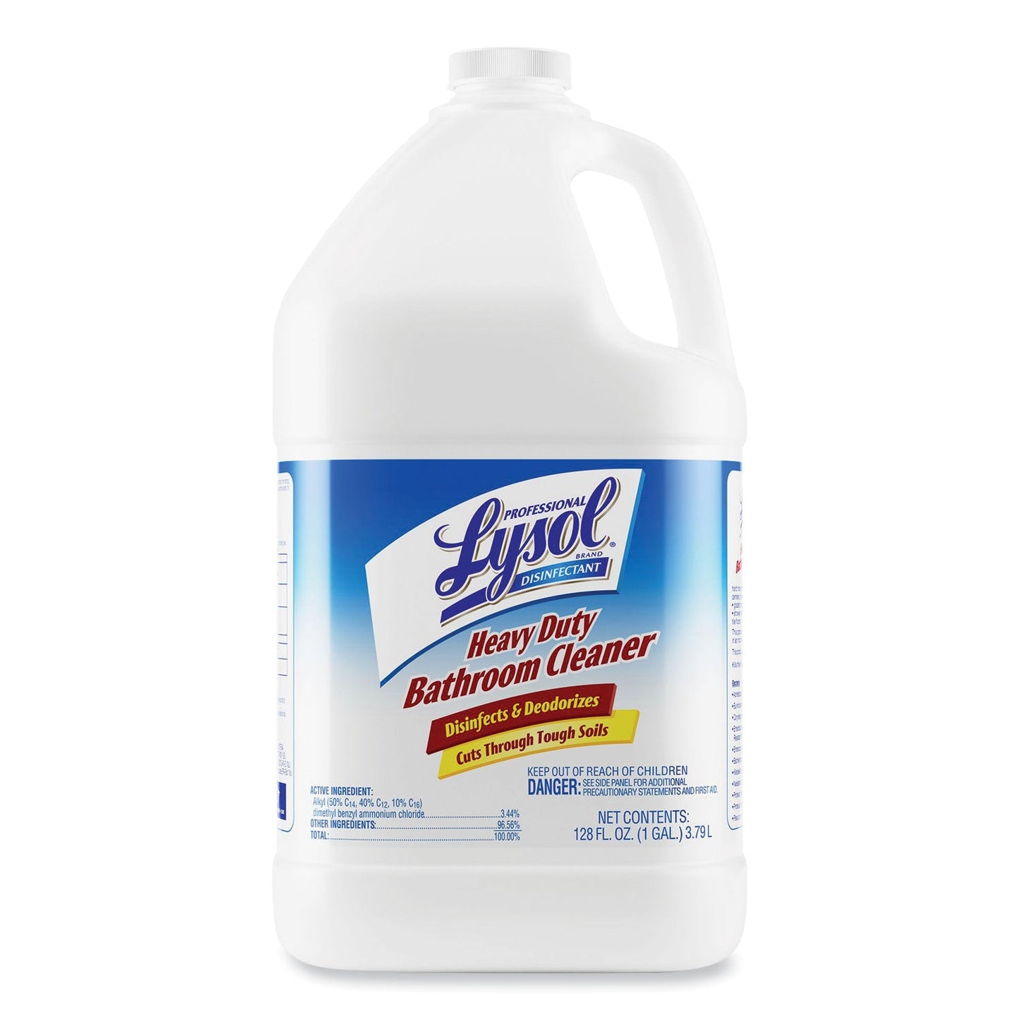 Disinfectant Heavy-Duty Bathroom Cleaner Concentrate, Lime, 1 gal Bottle - OrderMe