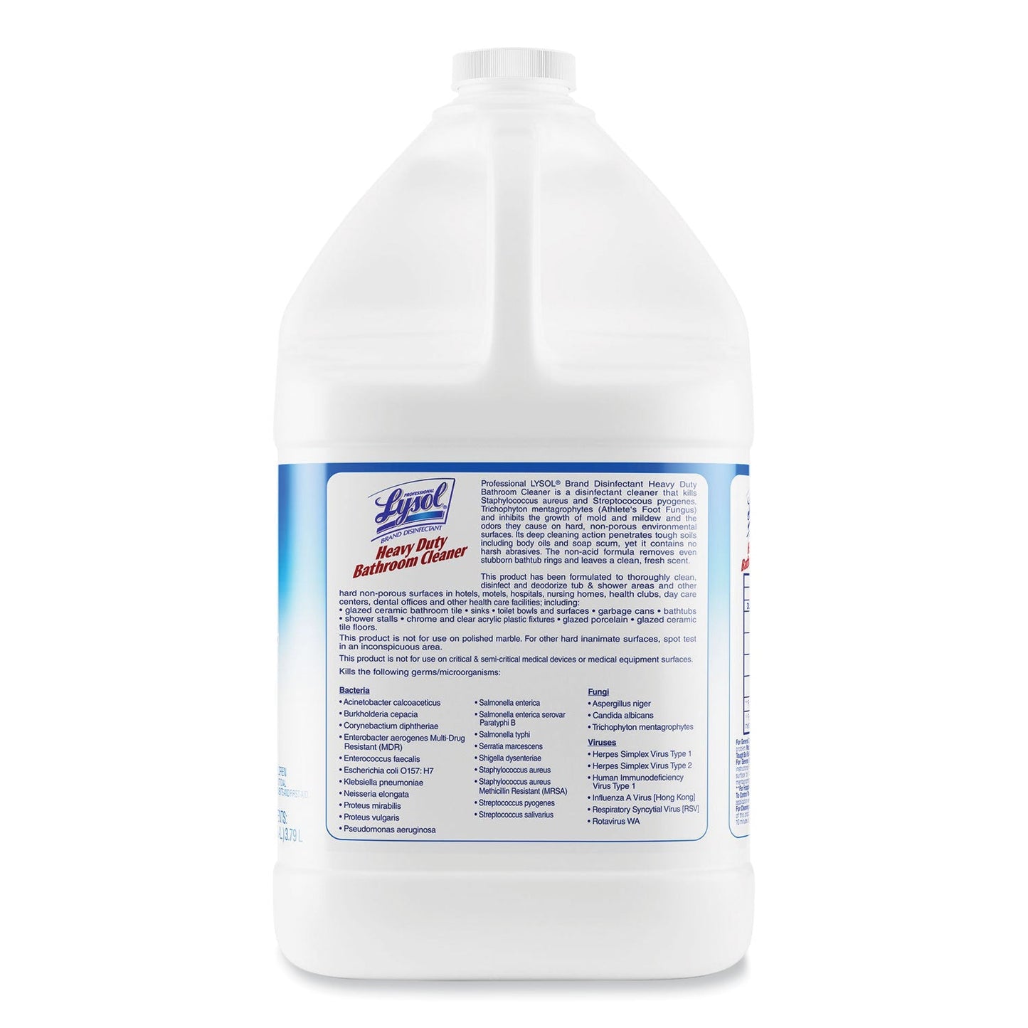 Disinfectant Heavy-Duty Bathroom Cleaner Concentrate, Lime, 1 gal Bottle - OrderMe
