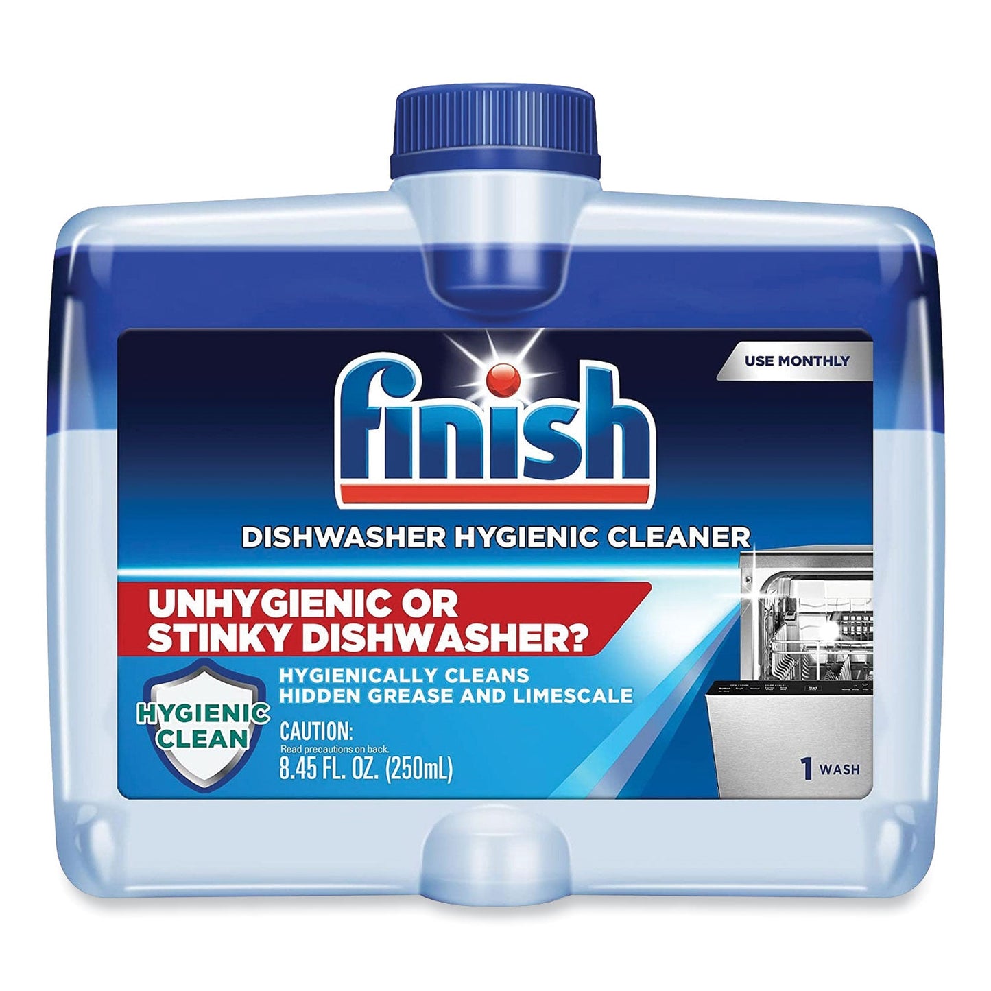 Dishwasher Cleaner, Fresh, 8.45 oz Bottle, 6/Carton - OrderMe