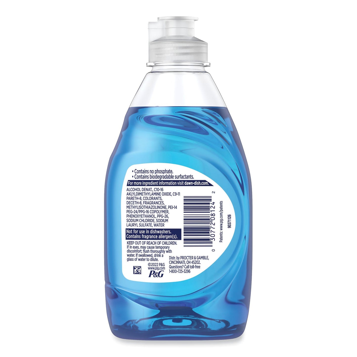 Liquid Dish Detergent, Dawn Original, 7.5 oz Bottle, 12/Carton - OrderMe