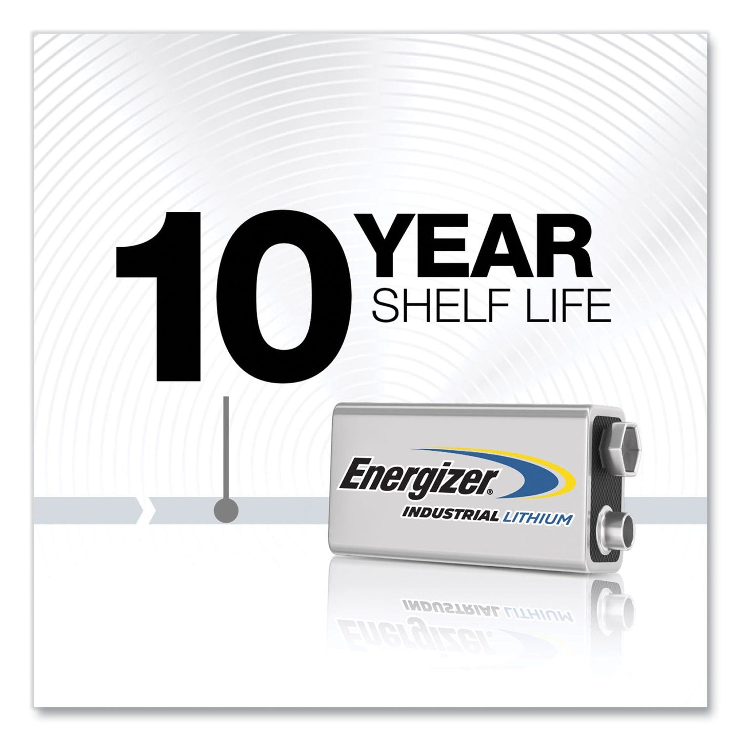 Industrial Lithium 9V Battery, 9 V, 12/Box - OrderMe