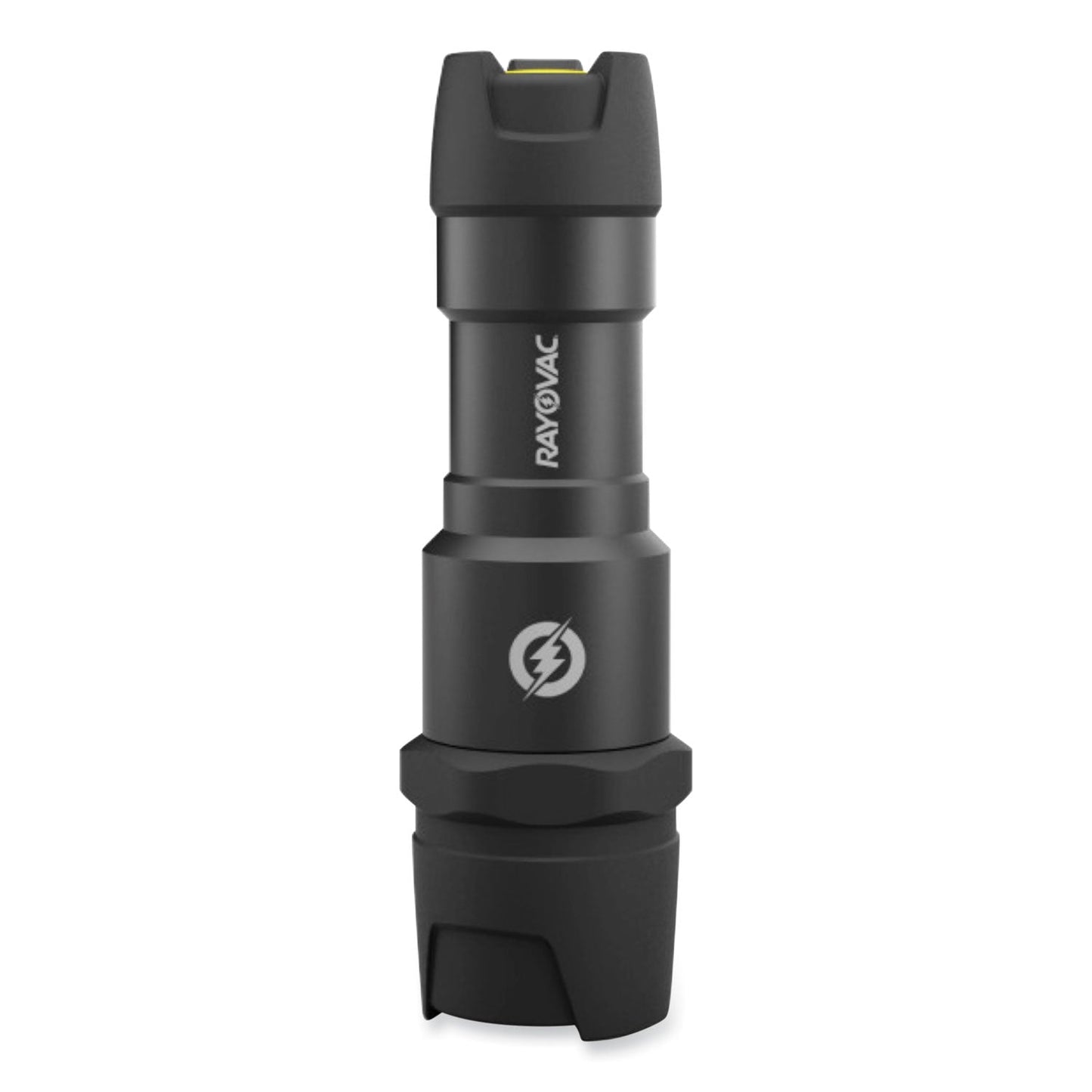 Virtually Indestructible LED Flashlight, 3 AAA Batteries (Included), Black - OrderMe