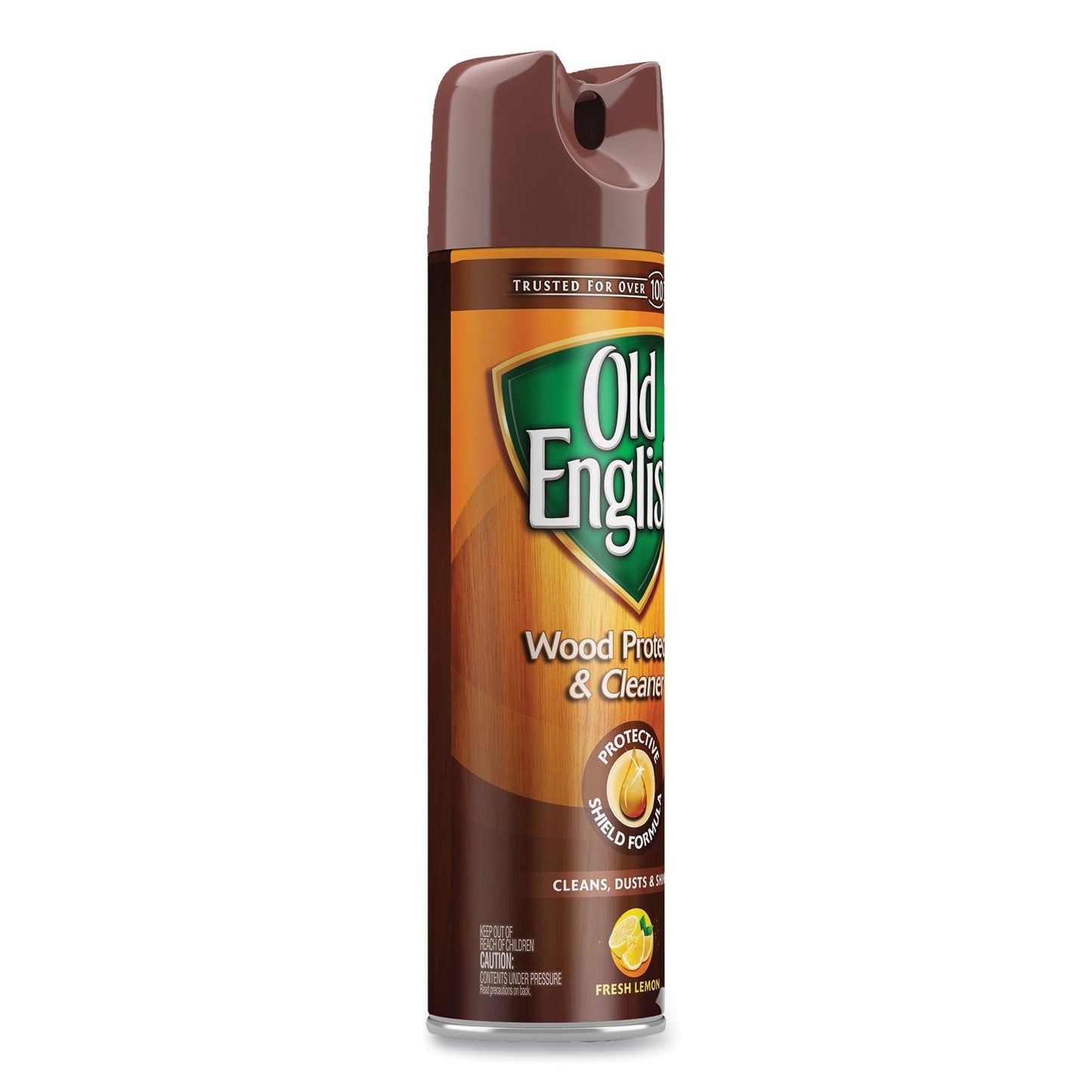 Furniture Polish, Fresh Lemon Scent, 12.5 oz Aerosol Spray, 12/Carton - OrderMe