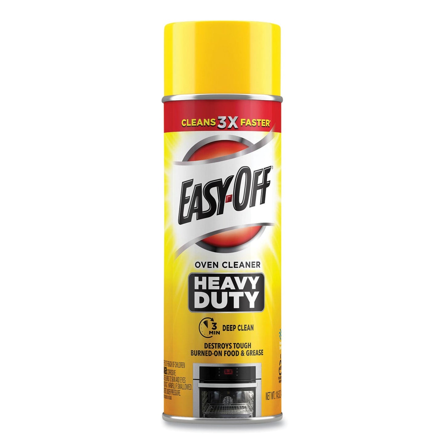 Heavy Duty Oven Cleaner, Fresh Scent, Foam, 14.5 oz Aerosol Spray, 12/Carton - OrderMe