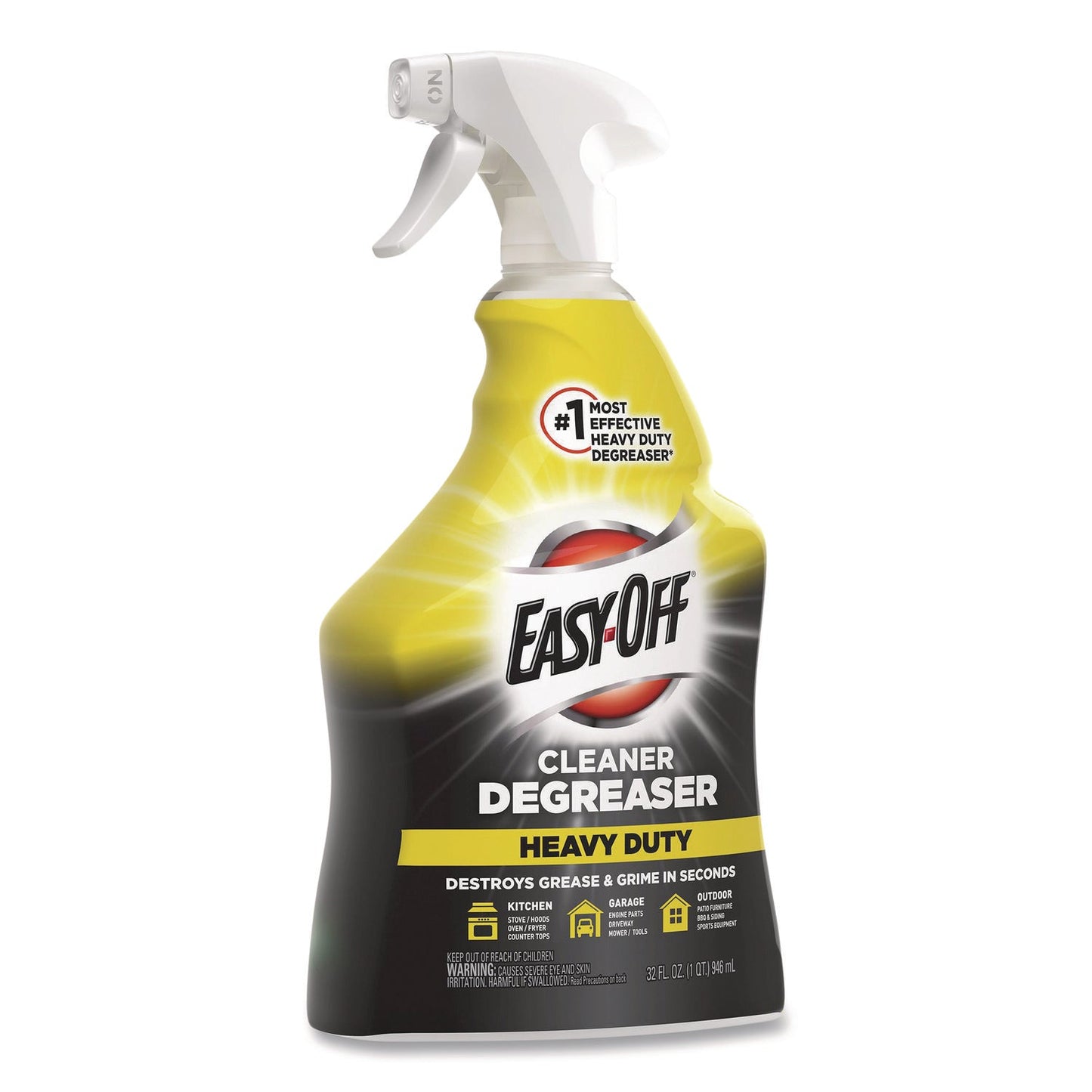 Heavy Duty Cleaner Degreaser, 32 oz Spray Bottle, 6/Carton - OrderMe