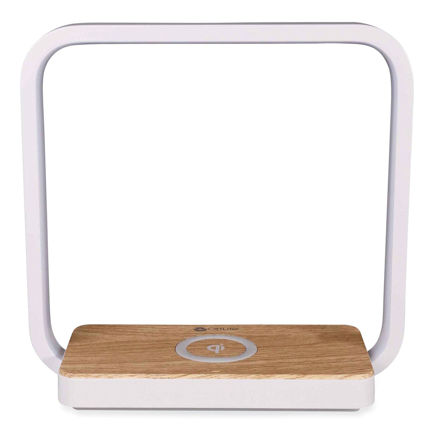 Wireless Charging Station with Night Light, USB, White - OrderMe