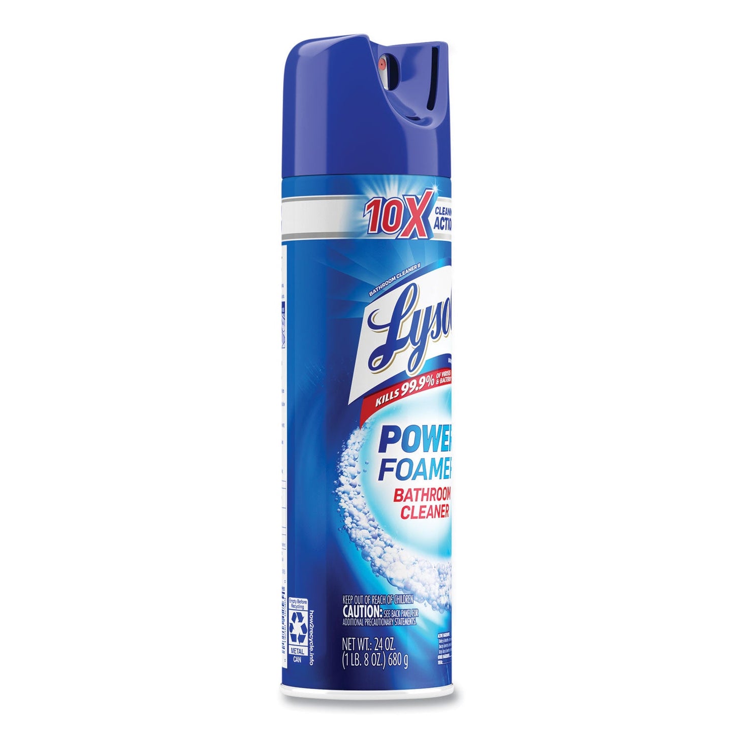 Power Foam Bathroom Cleaner, 24 oz Aerosol Spray - OrderMe