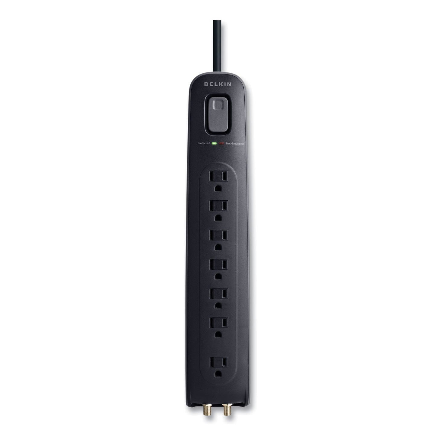 Ultimate Surge Protector, 7 AC Outlets, 4 ft Cord, 2,000 J, Black - OrderMe