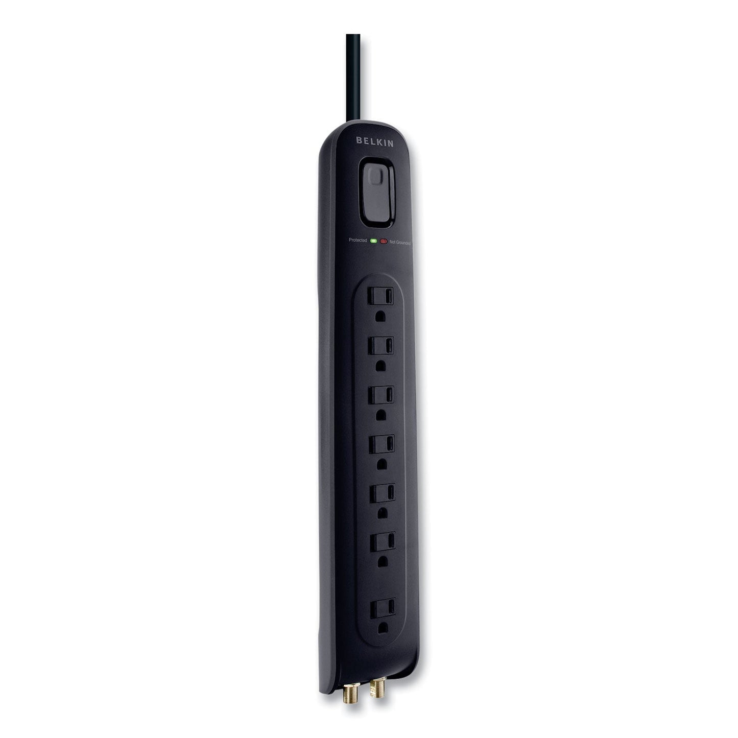 Ultimate Surge Protector, 7 AC Outlets, 4 ft Cord, 2,000 J, Black - OrderMe