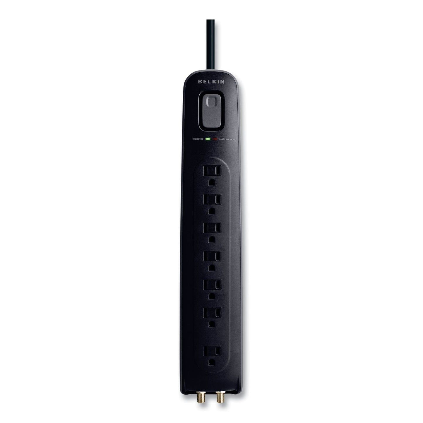 Ultimate Surge Protector, 7 AC Outlets, 4 ft Cord, 2,000 J, Black - OrderMe