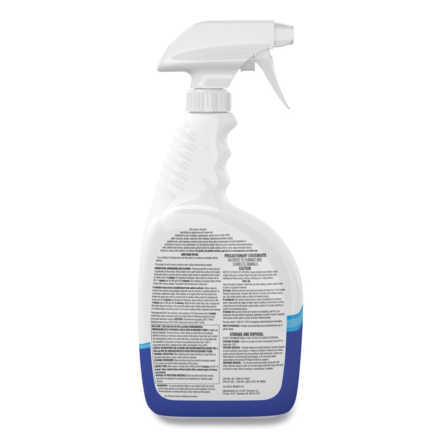 Virex All-Purpose Disinfectant Cleaner, Citrus Scent, 32 oz Spray Bottle, 8/Carton - OrderMe