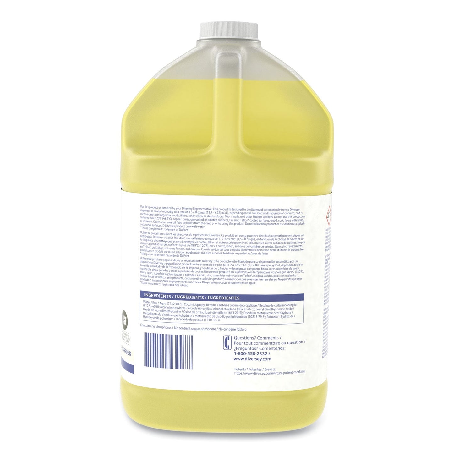 Suma Break-Up II D3.5 Heavy-Duty Foaming Grease-Release Cleaner, 128 oz Bottle, 4/Carton - OrderMe